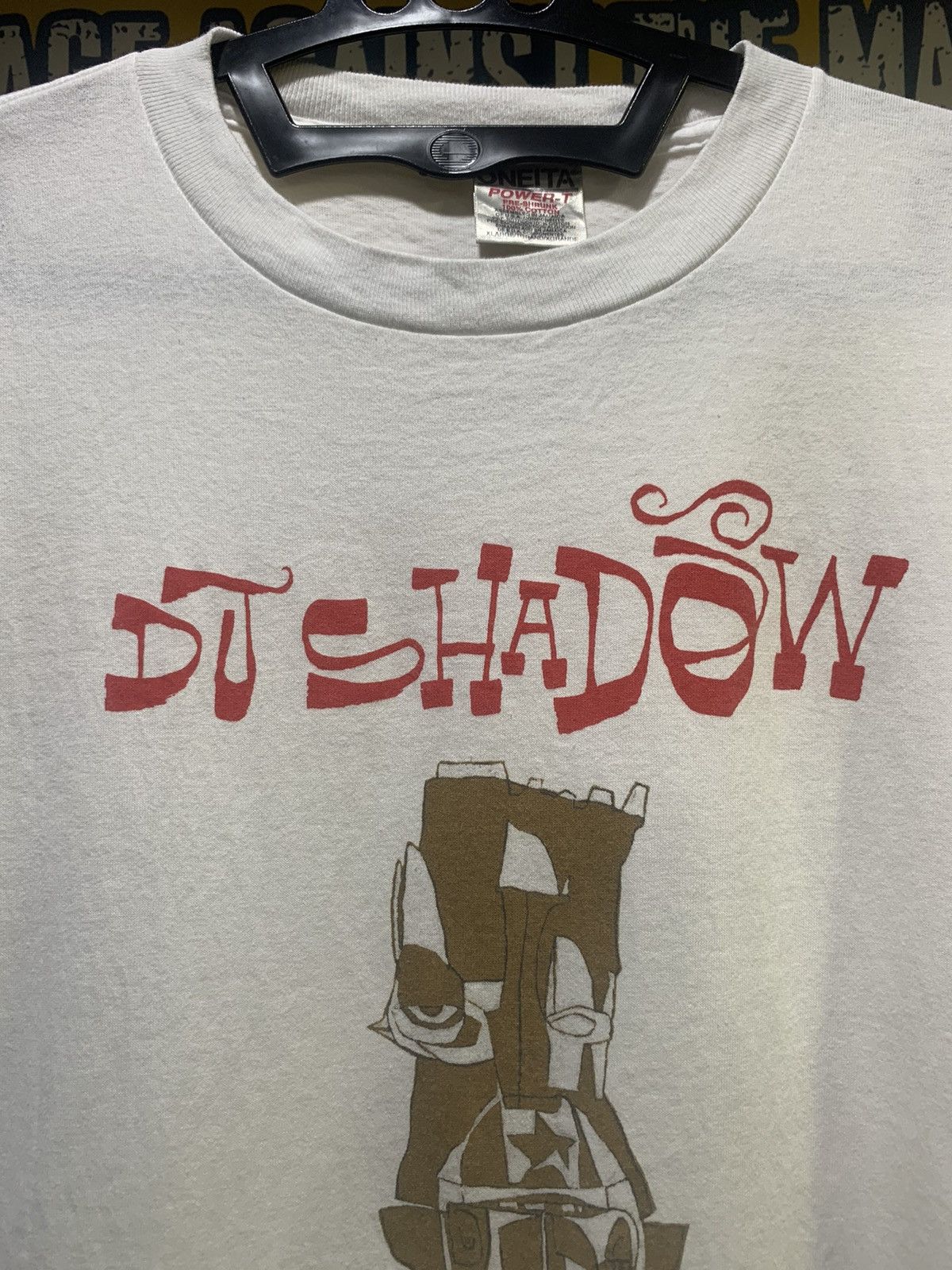 Band Tees × Vintage Vtg DJ SHADOW “Preemptive Strike” MoWax 1997 Promo Band Tee Size US XL / EU 56 / 4 - 1 Thumbnail