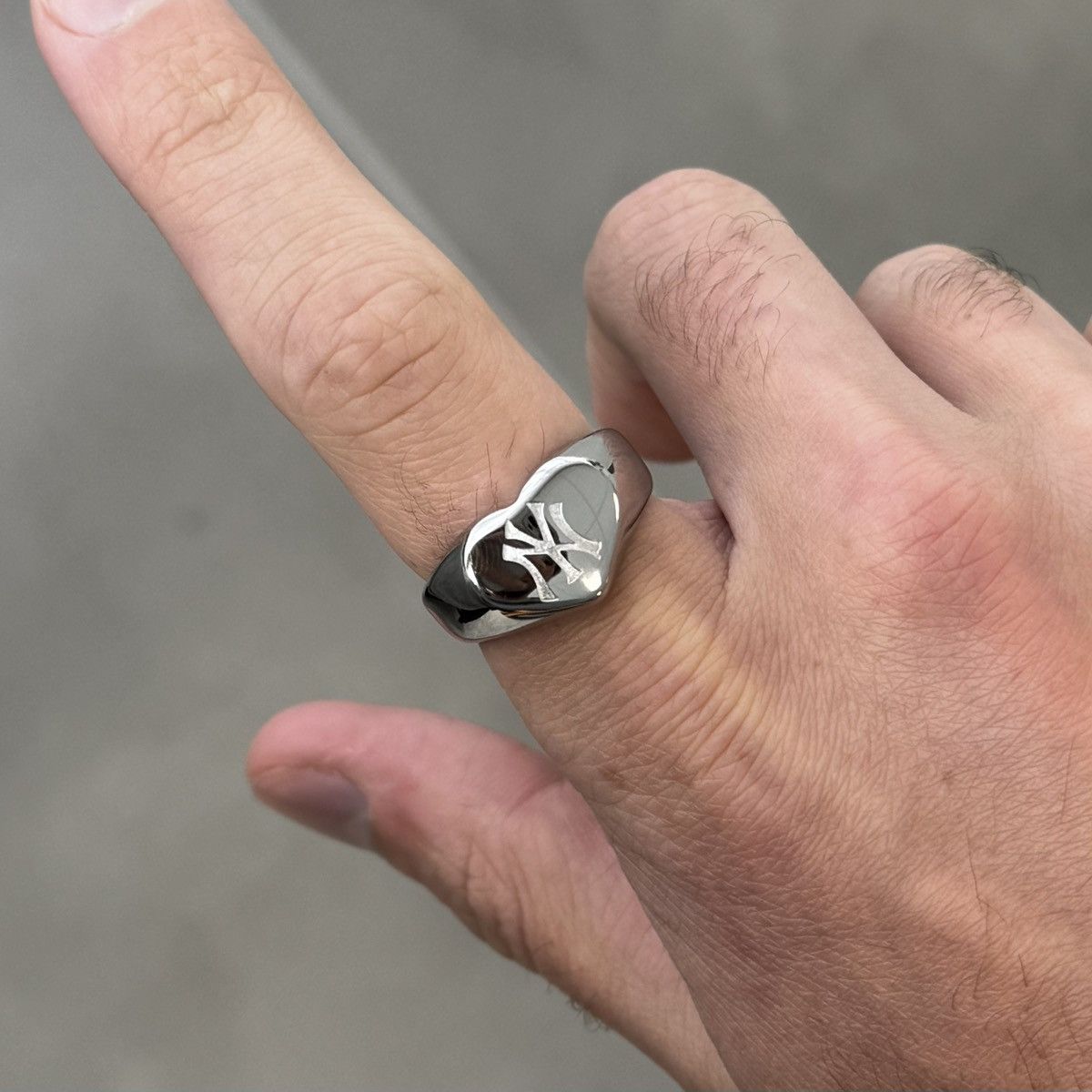New York Yankees NY Yankees ring silver Size ONE SIZE - 3 Thumbnail