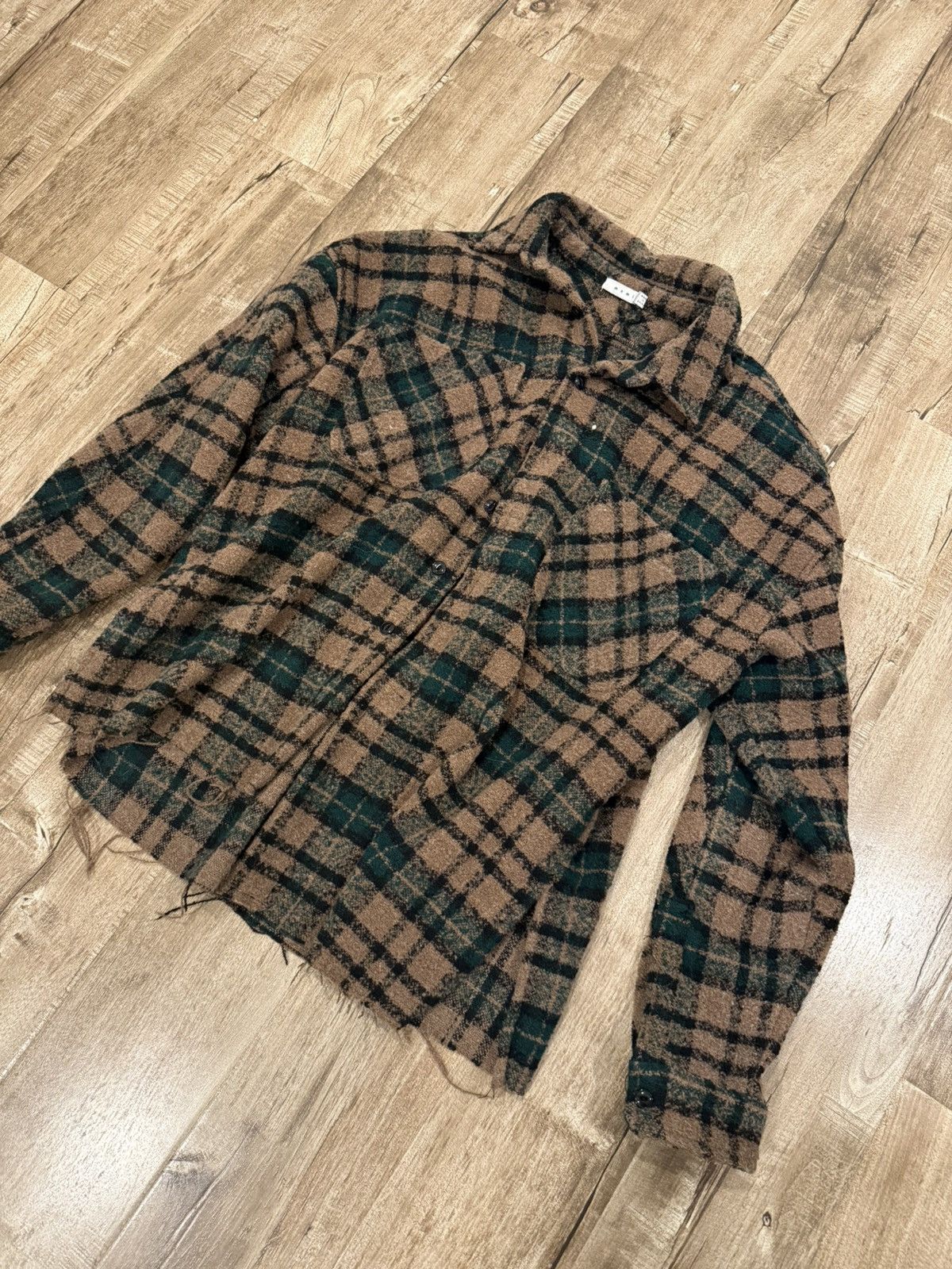 MNML Knit Waffle Flanner Size US XL / EU 56 / 4 - 1 Thumbnail