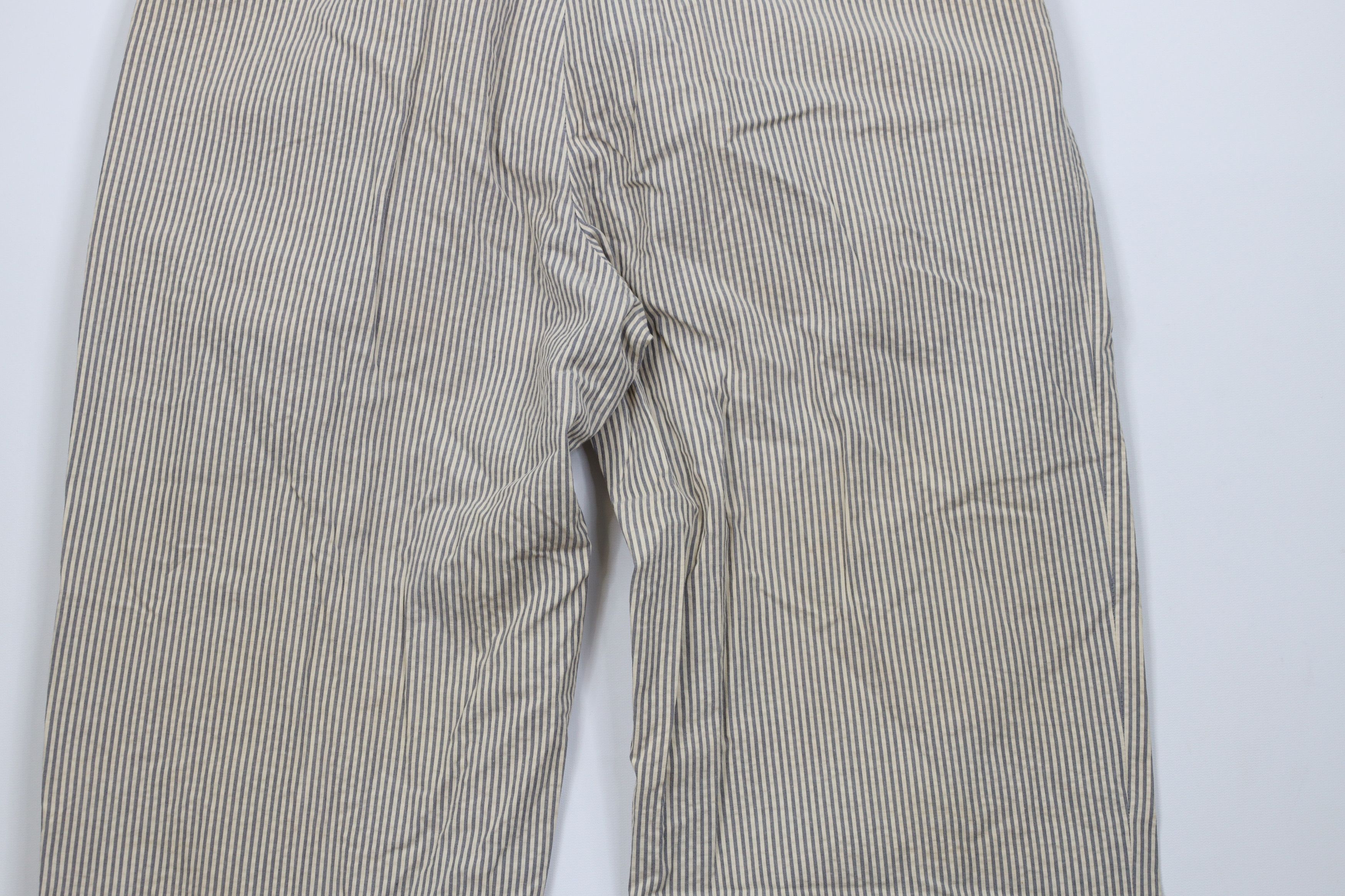 Polo Ralph Lauren Vintage 70s Ralph Lauren Seer Sucker Wide Leg Pants USA Size US 32 / EU 48 - 14 Thumbnail