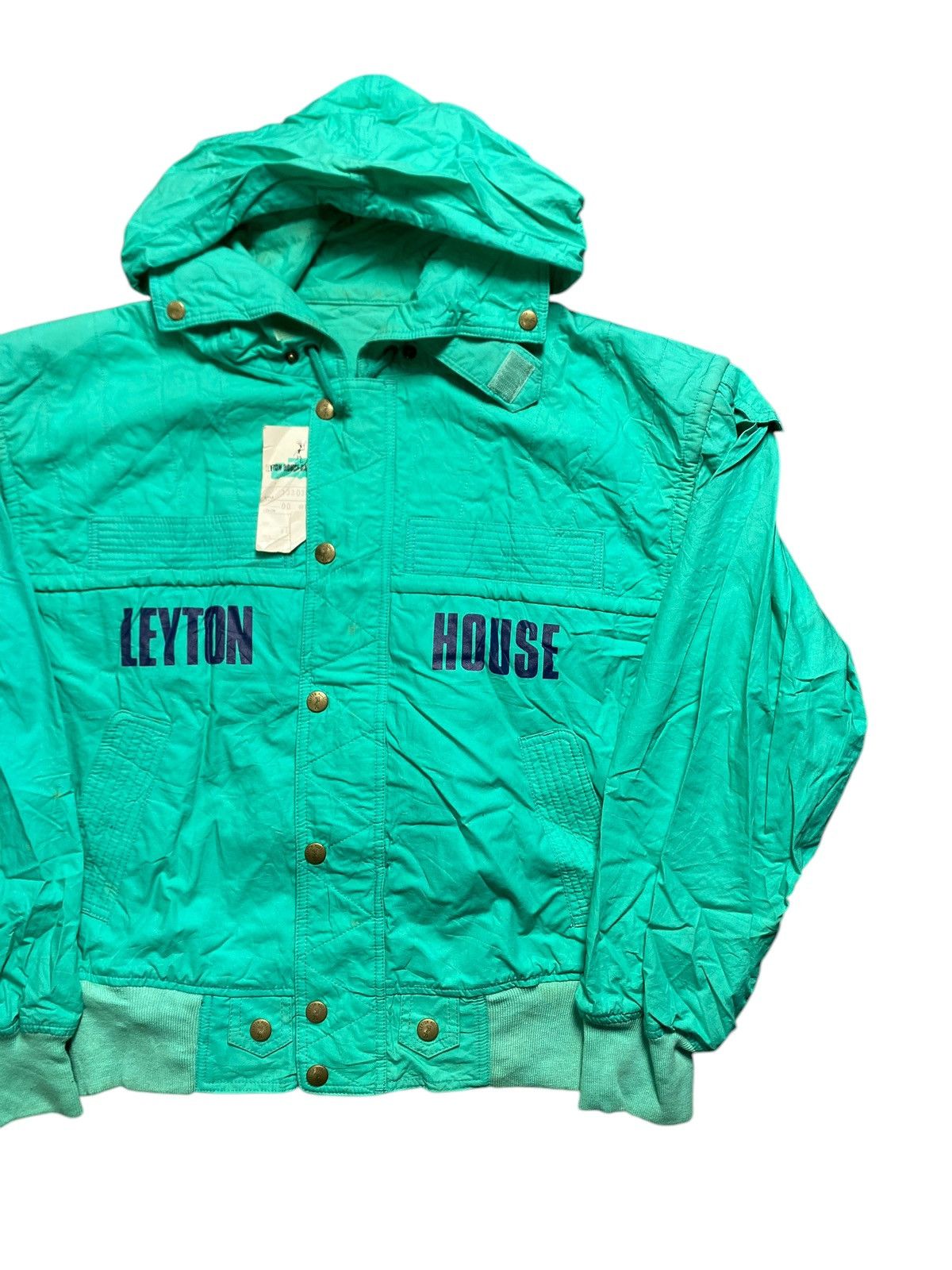 Vintage VINTAGE LEYTON HOUSE RACING JACKET RACING TEAM Size US XL / EU 56 / 4 - 4 Thumbnail