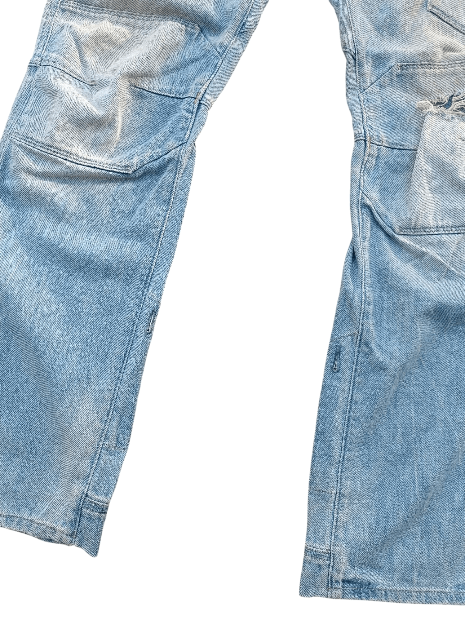 G-Star RARE 🔥 G Star Raw Denim 6 Pocket Distressed Denim E219 Size US 34 / EU 50 - 10 Thumbnail