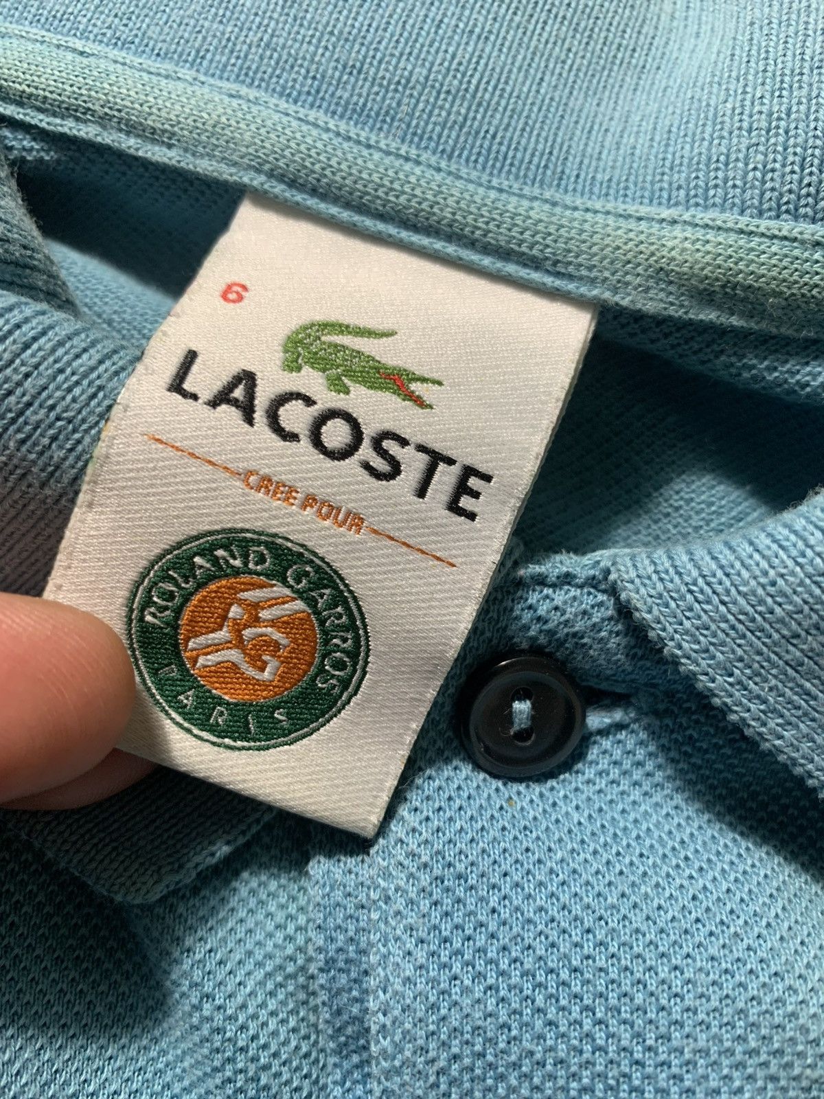 Lacoste Lacoste x Roland Garros Size US L / EU 52-54 / 3 - 9 Thumbnail