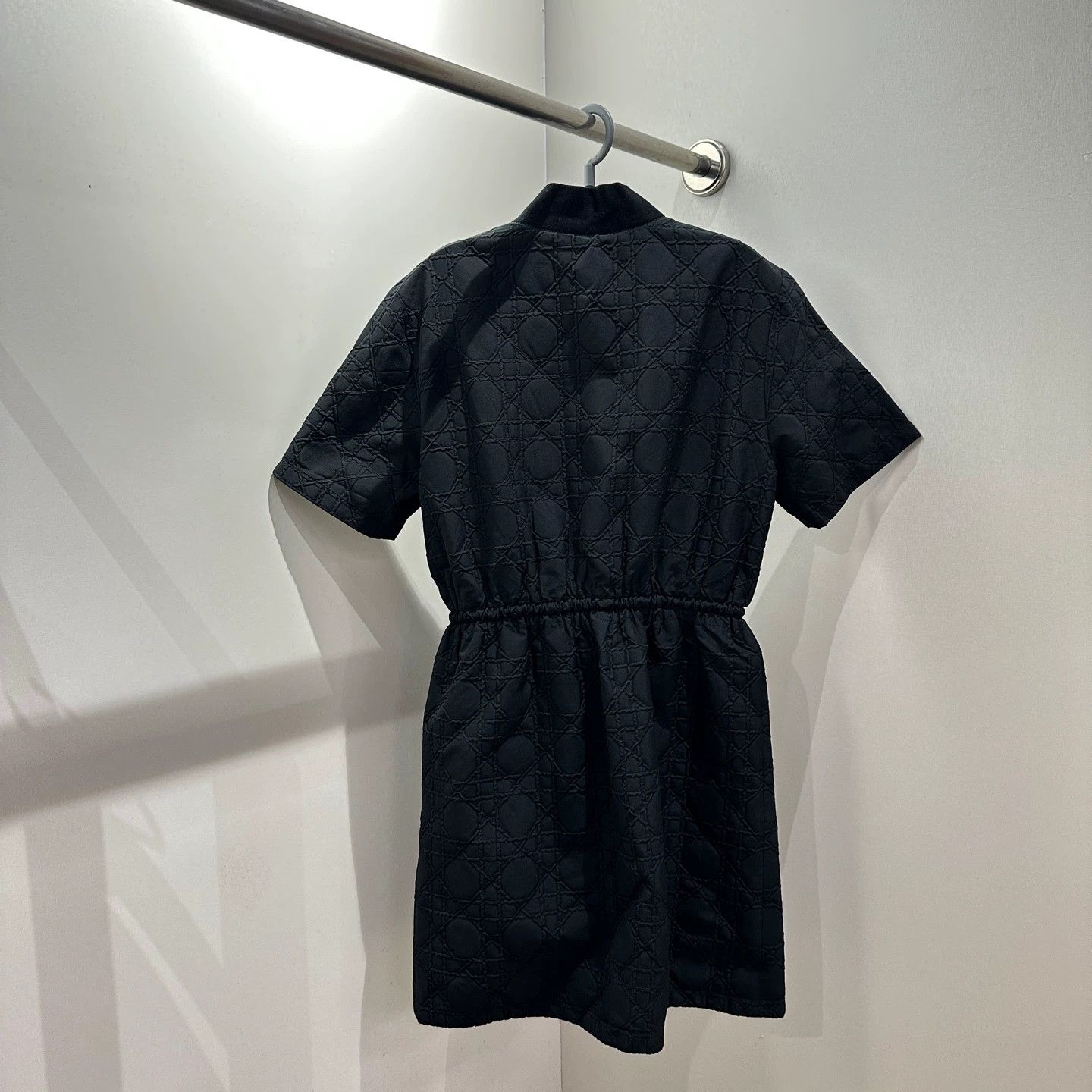 Christian Louboutin Christian Dior apr552 Tartan Bee Jacquard Dress Size XS / US 0-2 / IT 36-38 - 2 Thumbnail