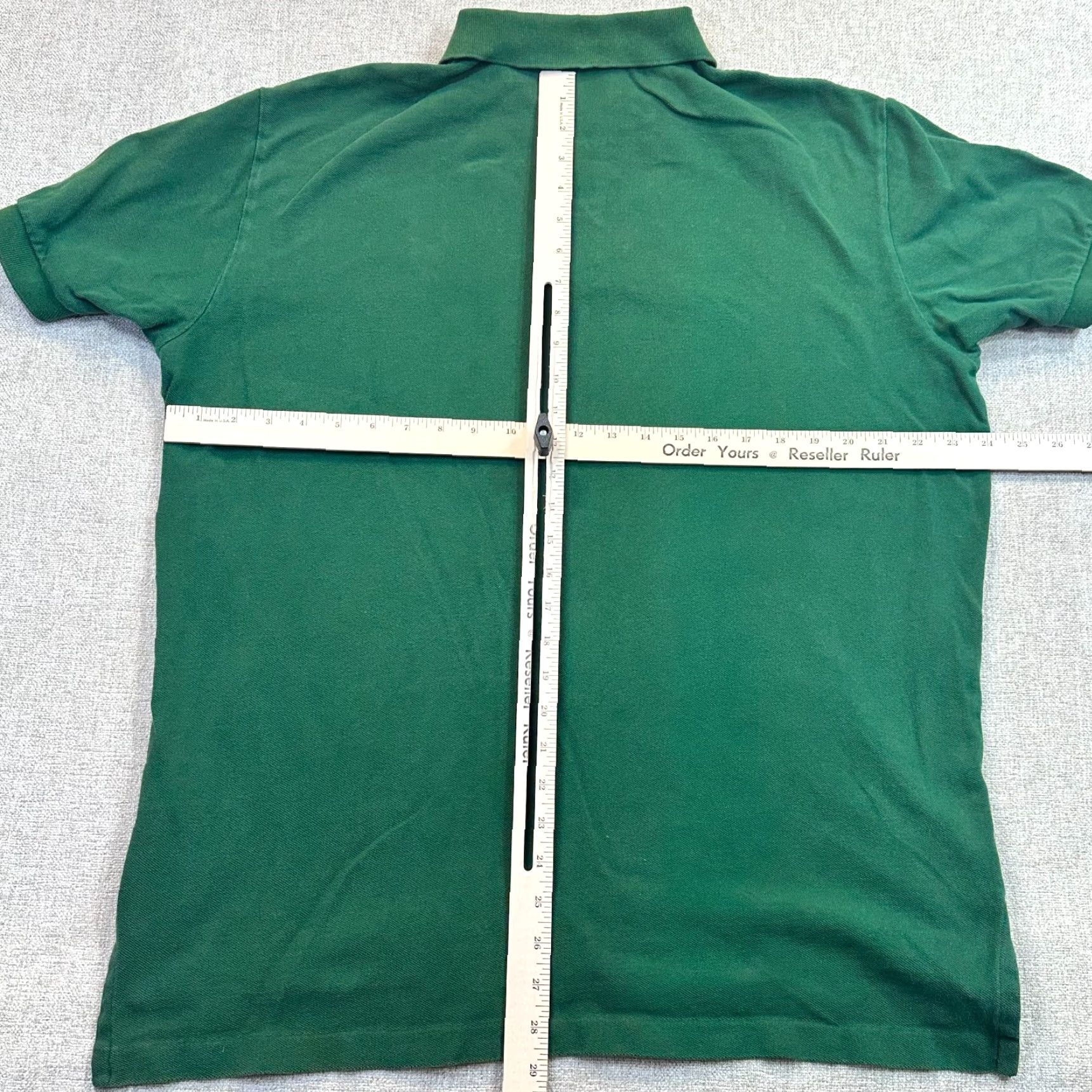 Ralph Lauren Polo by Ralph Lauren Mens XL Green With Yellow Pony Soft Cotton Shirt Size US XL / EU 56 / 4 - 6 Thumbnail