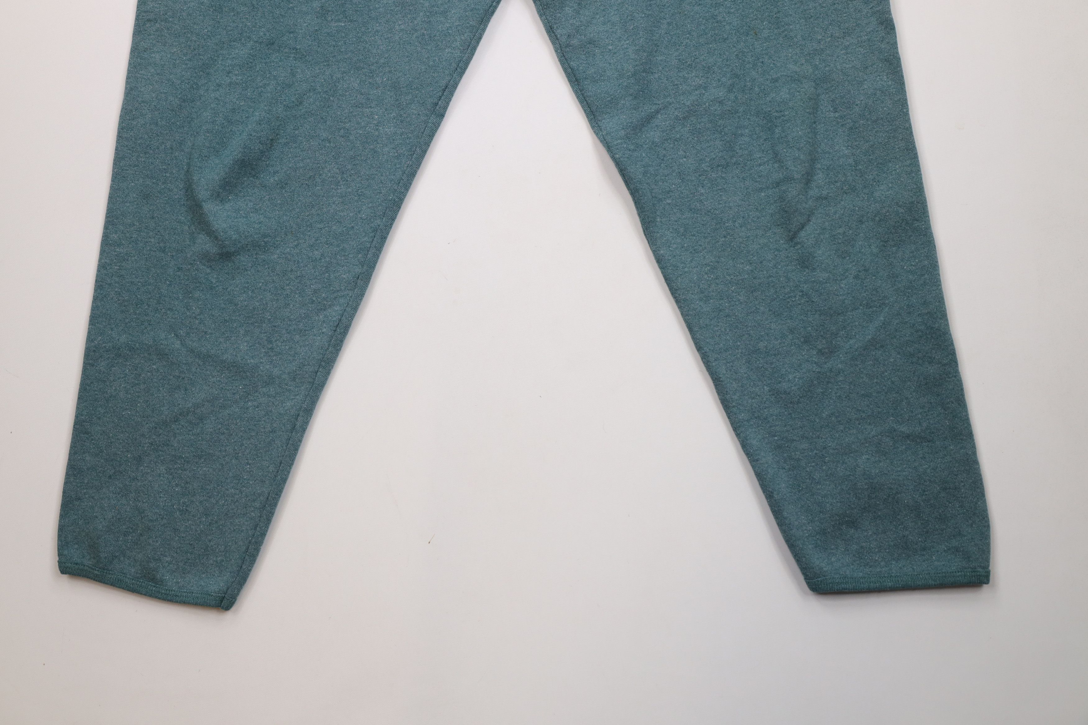 Vintage Vintage 90s Streetwear Tapered Leg Sweatpants Green USA Size 30" / US 8 / IT 44 - 4 Thumbnail