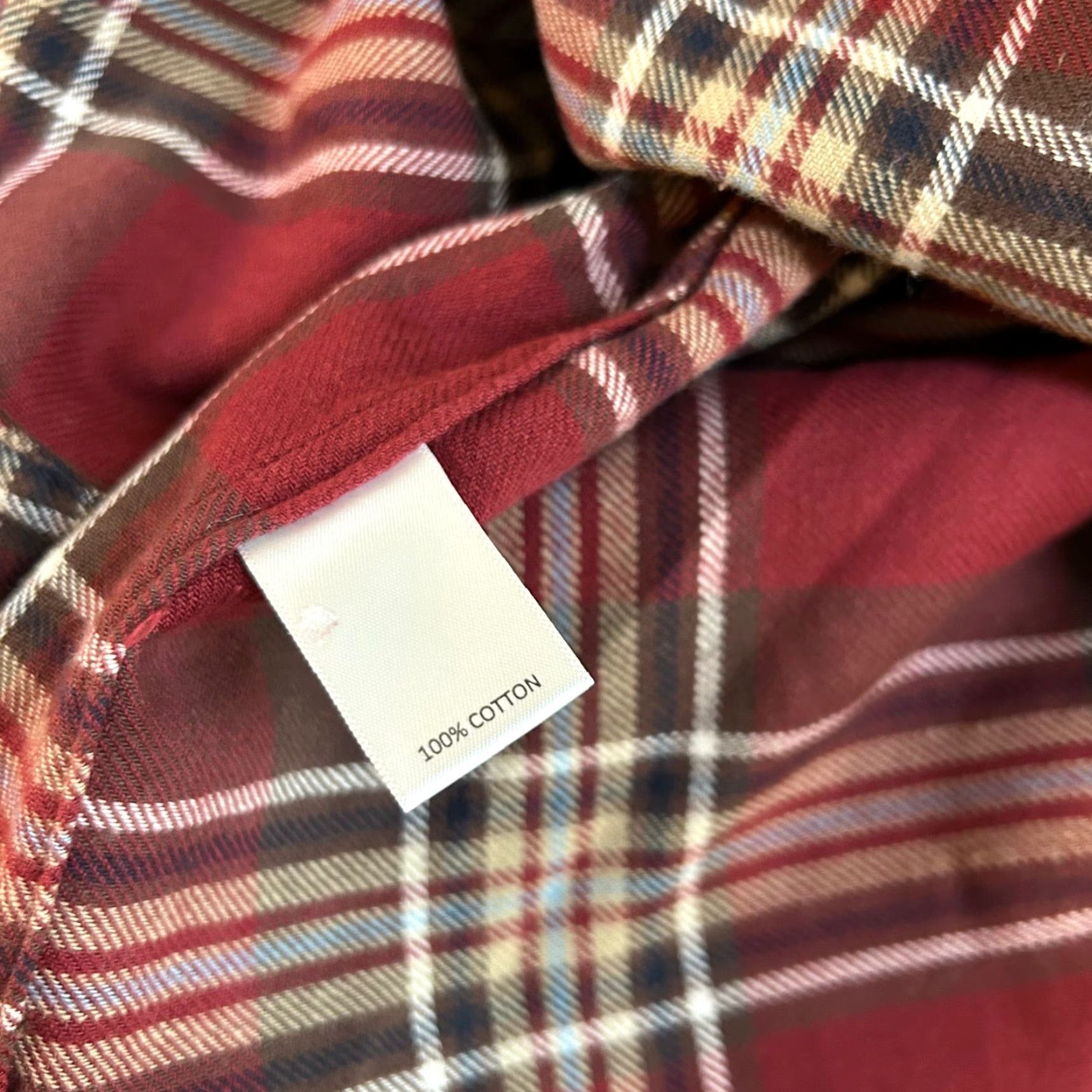 Cremieux Cremieux Flannel Shirt Plaid Button-Up Long Sleeve Casual Red Mens XXL 2XL NWT Size US XXL / EU 58 / 5 - 6 Thumbnail