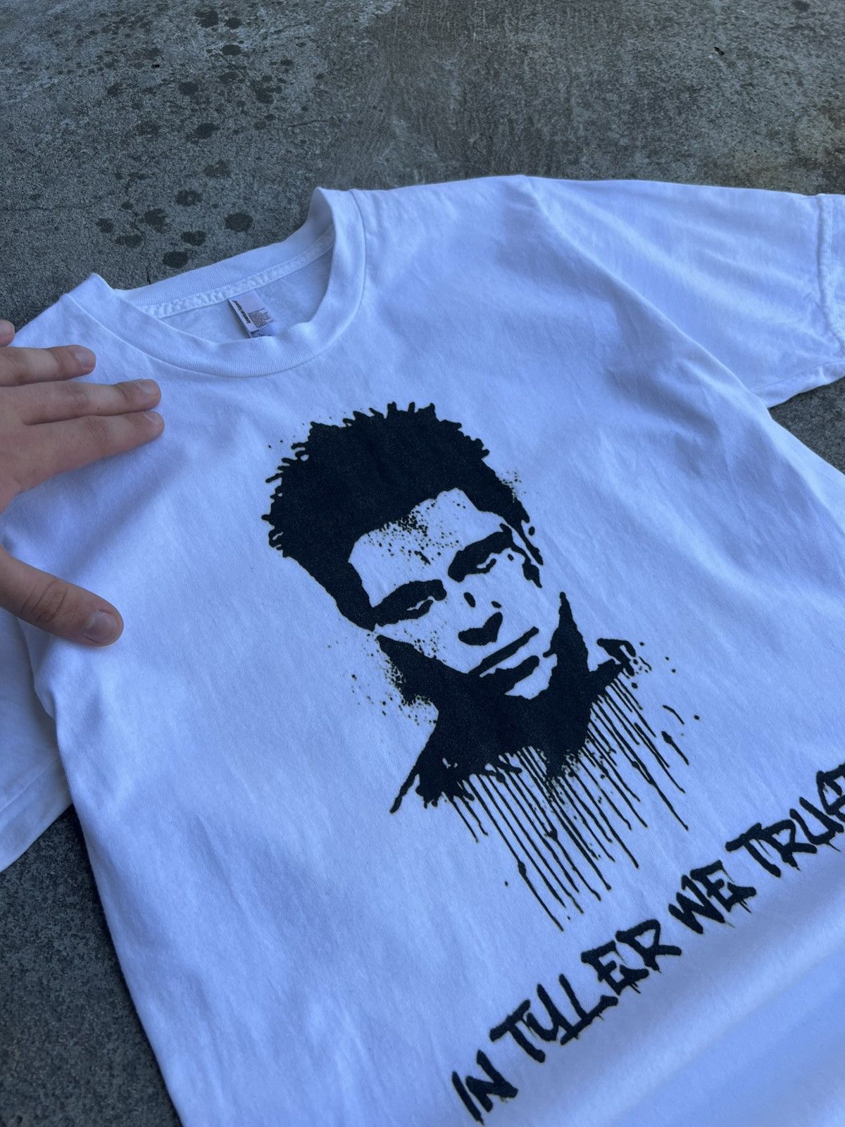 Joy Divizn Vintage Fight Club T-shirt Tyler Durden Brad Pitt mischief Size US S / EU 44-46 / 1 - 8 Thumbnail