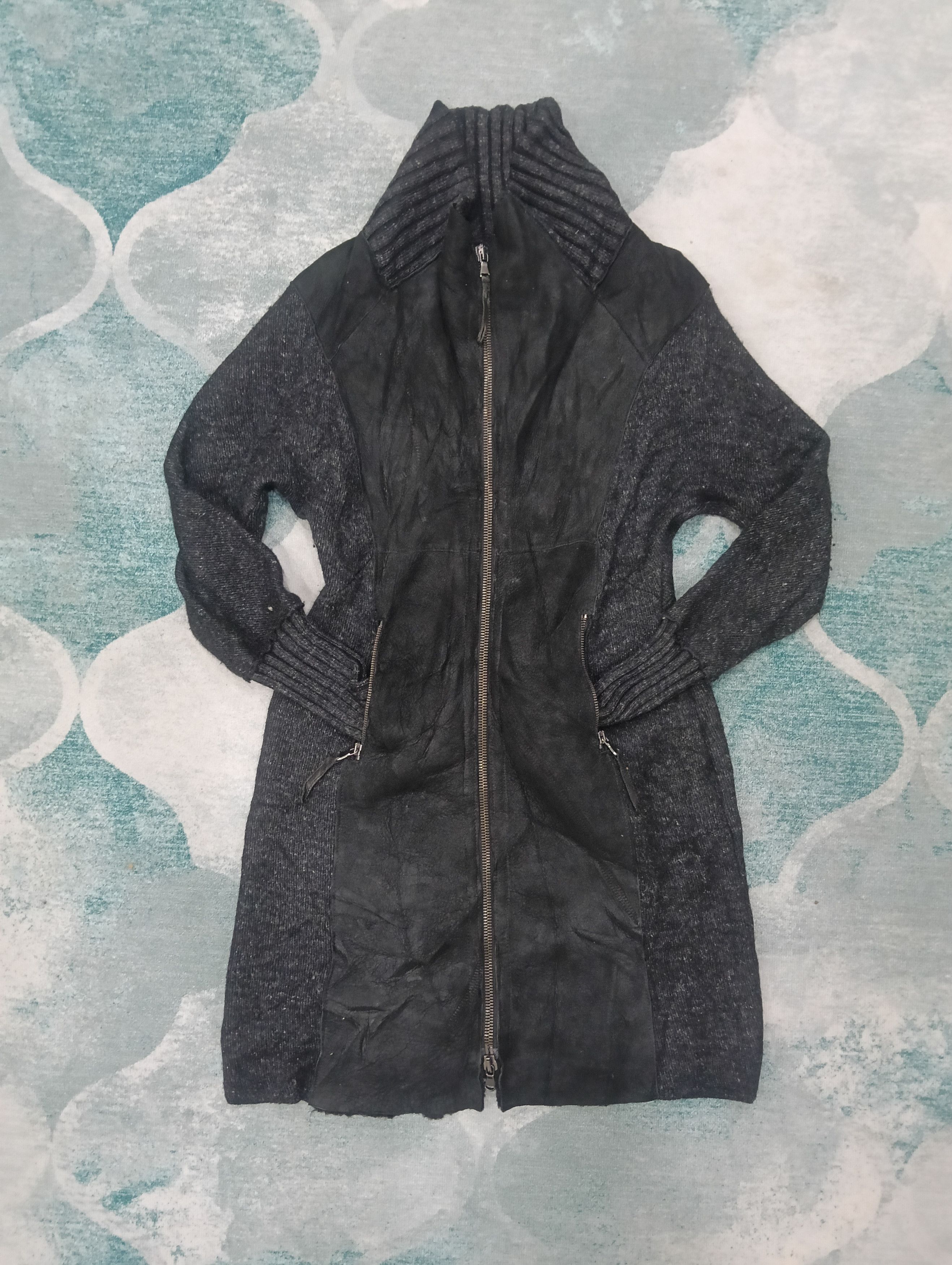 Japanese Brand × Le Grande Bleu (L.G.B.) × Tornado Mart Transit Par Such 411 Long Jacket Size XS / US 0-2 / IT 36-38 - 2 Thumbnail