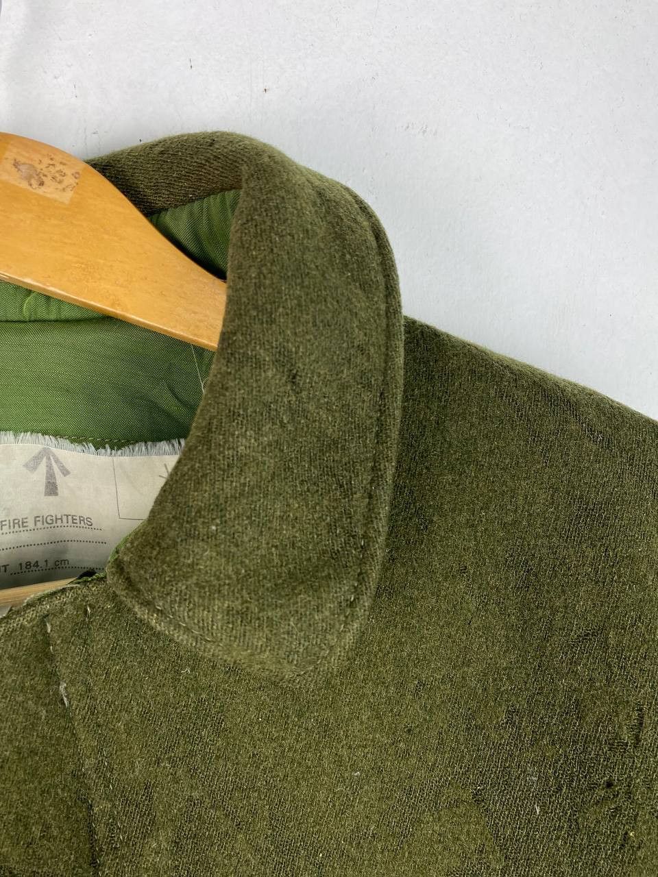 Vintage vintage wool protective suit crash fire fighter jacket Size US L / EU 52-54 / 3 - 4 Thumbnail