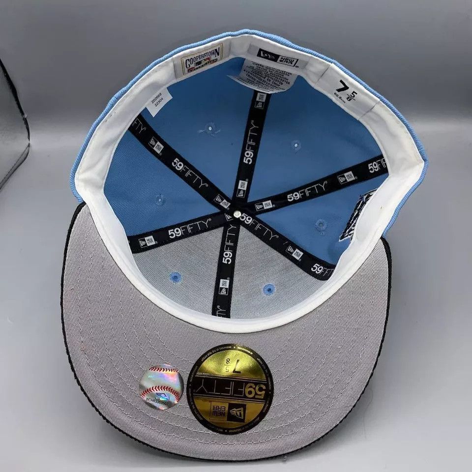 New Era Los Angeles LA Dodgers Hat Men 7 5/8 59Fifty New Era Fitted Size ONE SIZE - 5 Thumbnail