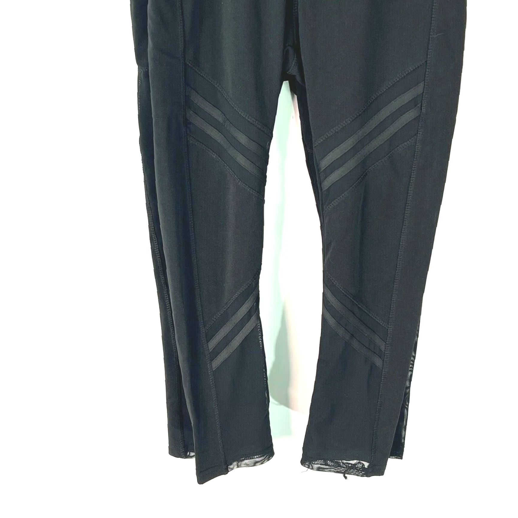 Vintage Crush Womens Stretch Pull On Black Activewear Leggings M Pack Of 3 Size 32" / US 10 / IT 46 - 4 Thumbnail