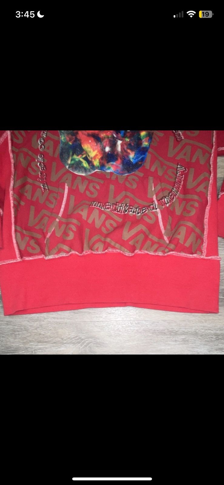 Advisory Board Crystals × Vans Vans Advisory Board Crystals Opal Shoebox Hoodie XL Red Size US XL / EU 56 / 4 - 12 Thumbnail