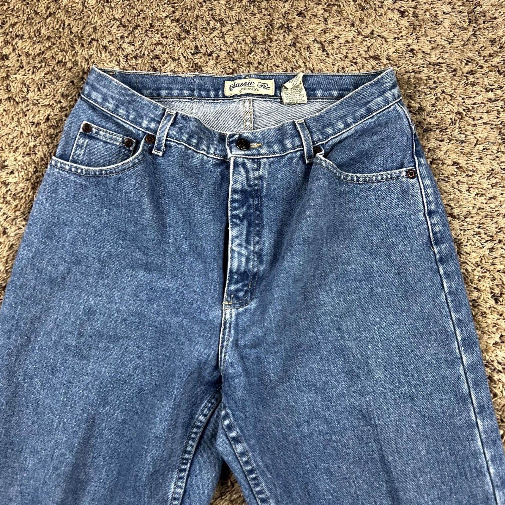 Vintage VINTAGE St. John's Bay Jeans Shirt? Size 30" / US 8 / IT 44 - 5 Thumbnail