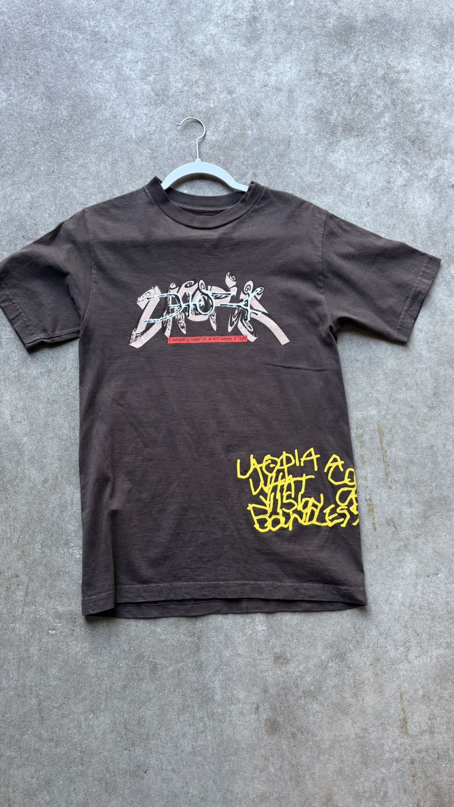 Travis Scott 🤎TRAVIS SCOTT UTOPIA RELEASE TEE🤎 Size US S / EU 44-46 / 1 - 2 Thumbnail