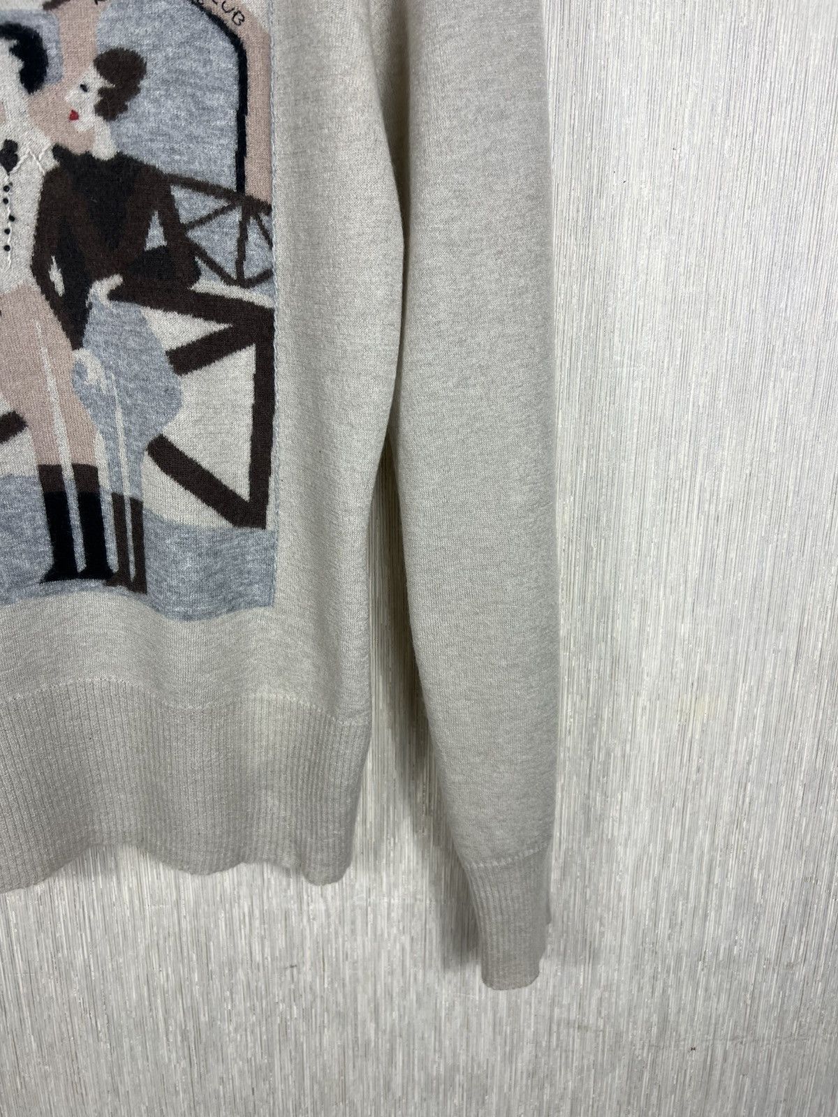 Max Mara Max Mara cashmere old money sweater riding club luxury Size M / US 6-8 / IT 42-44 - 6 Thumbnail