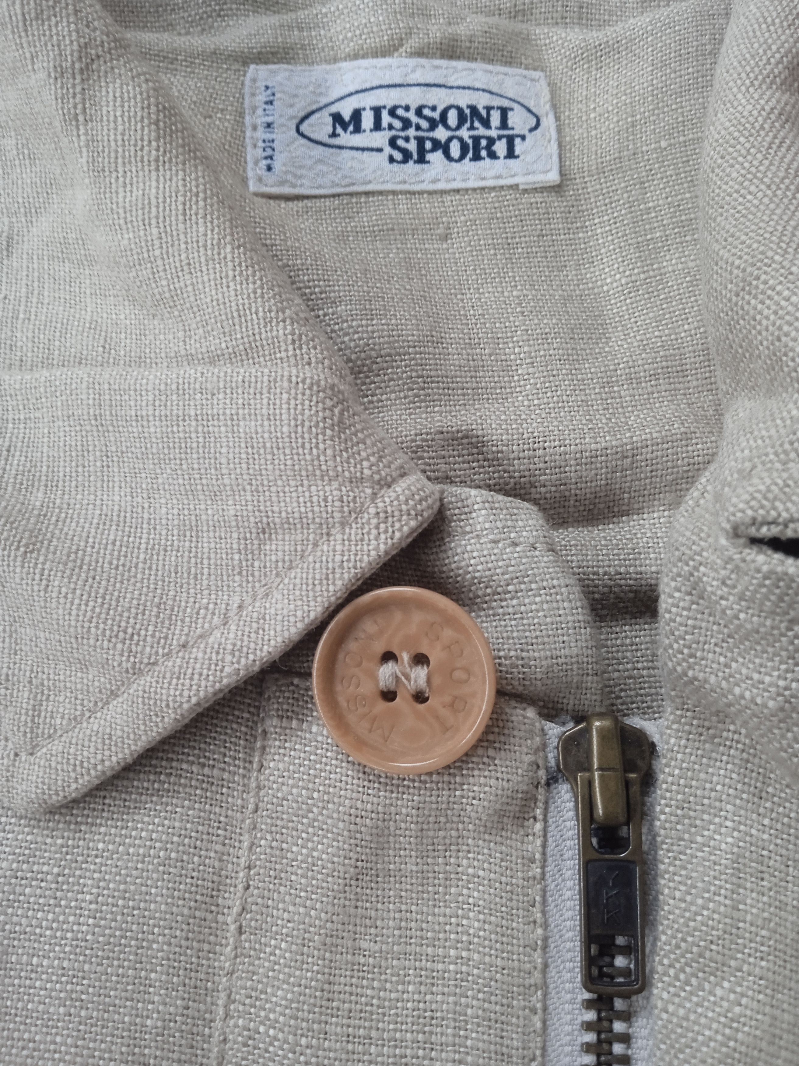 Missoni Missoni Sport Linen Parkas Made in Italy Size US XL / EU 56 / 4 - 2 Thumbnail