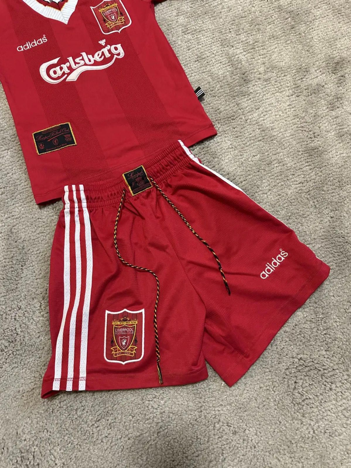Adidas Adidas Liverpool 1995/96 Football Shirt Soccer Jersey Sz XXS Size US XXS / EU 40 - 2 Thumbnail
