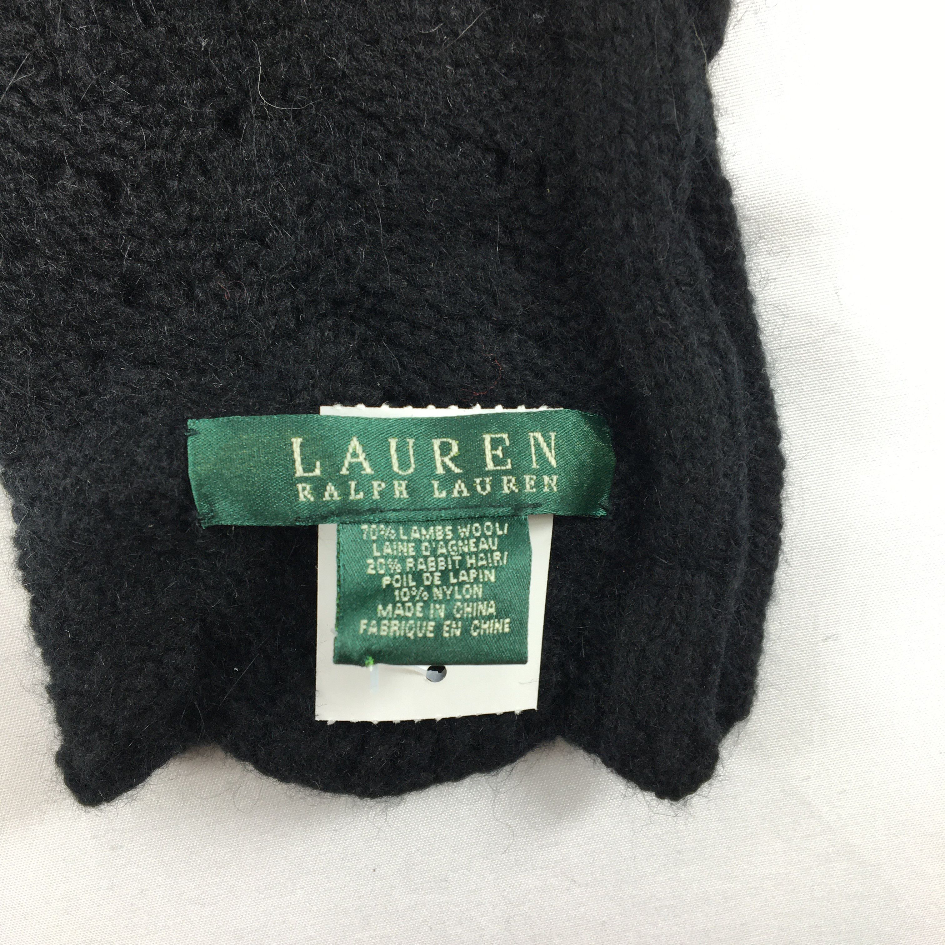 Polo Ralph Lauren Vintage Polo Ralph Lauren Scarf Cable Knit Wool Scarves . Size ONE SIZE - 4 Thumbnail