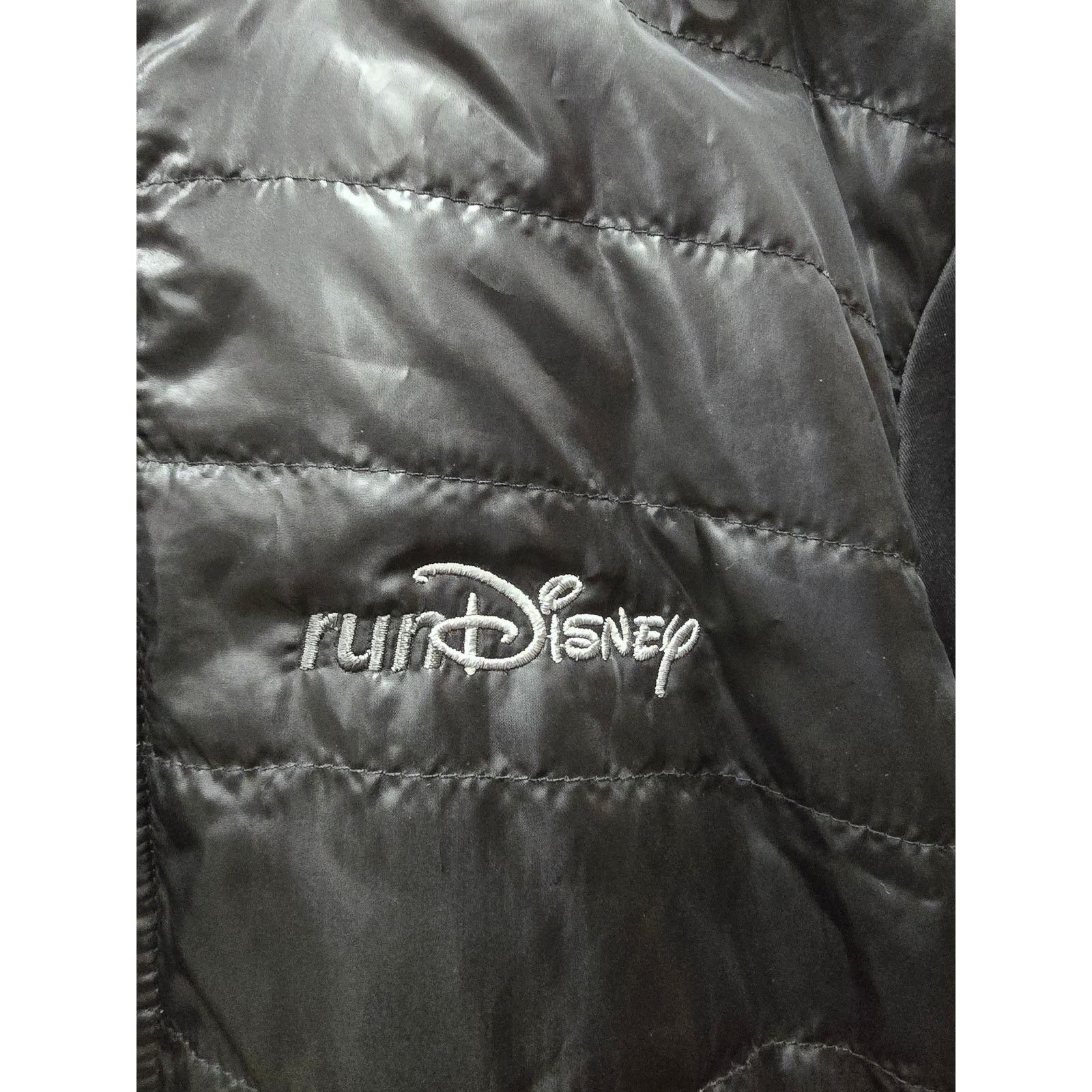 Disney Disney Parks, Black Puffer Disney Run Jacket, Medium Size M / US 6-8 / IT 42-44 - 2 Thumbnail