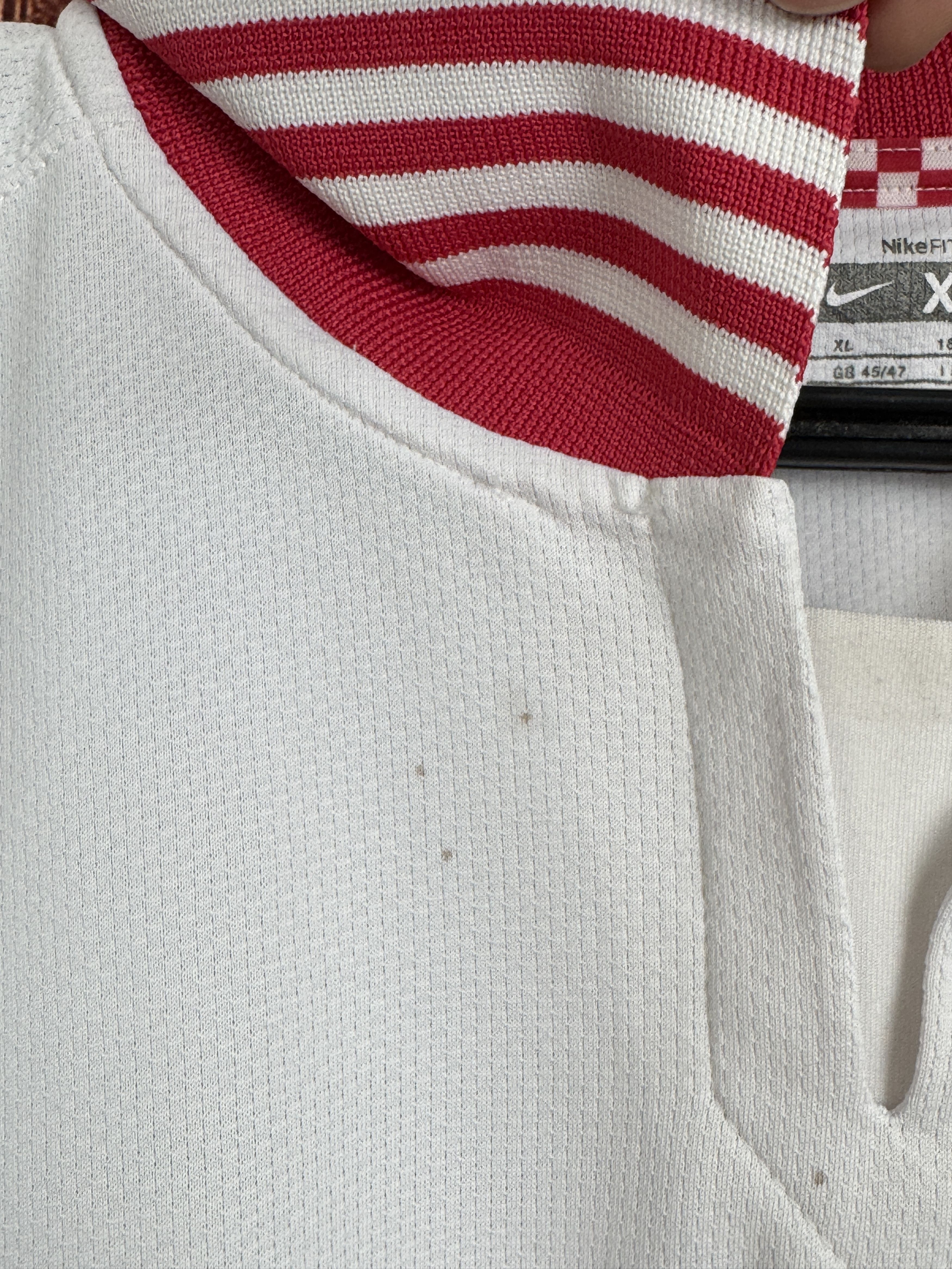 Nike 2007-2008 PSV NIKE Away White Football Soccer Jersey Kit Size US XL / EU 56 / 4 - 8 Thumbnail