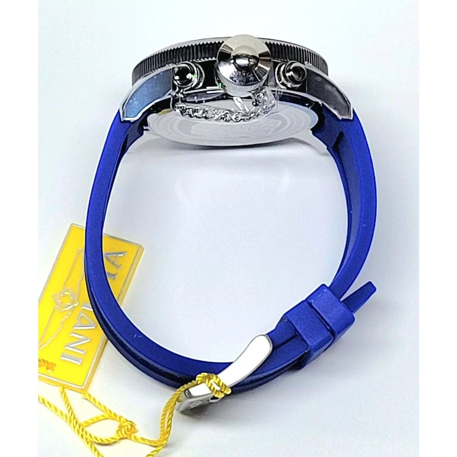 Invicta Invicta 52mm Silver/Blue Model 33018 Men's - Needs Battery Size ONE SIZE - 6 Thumbnail