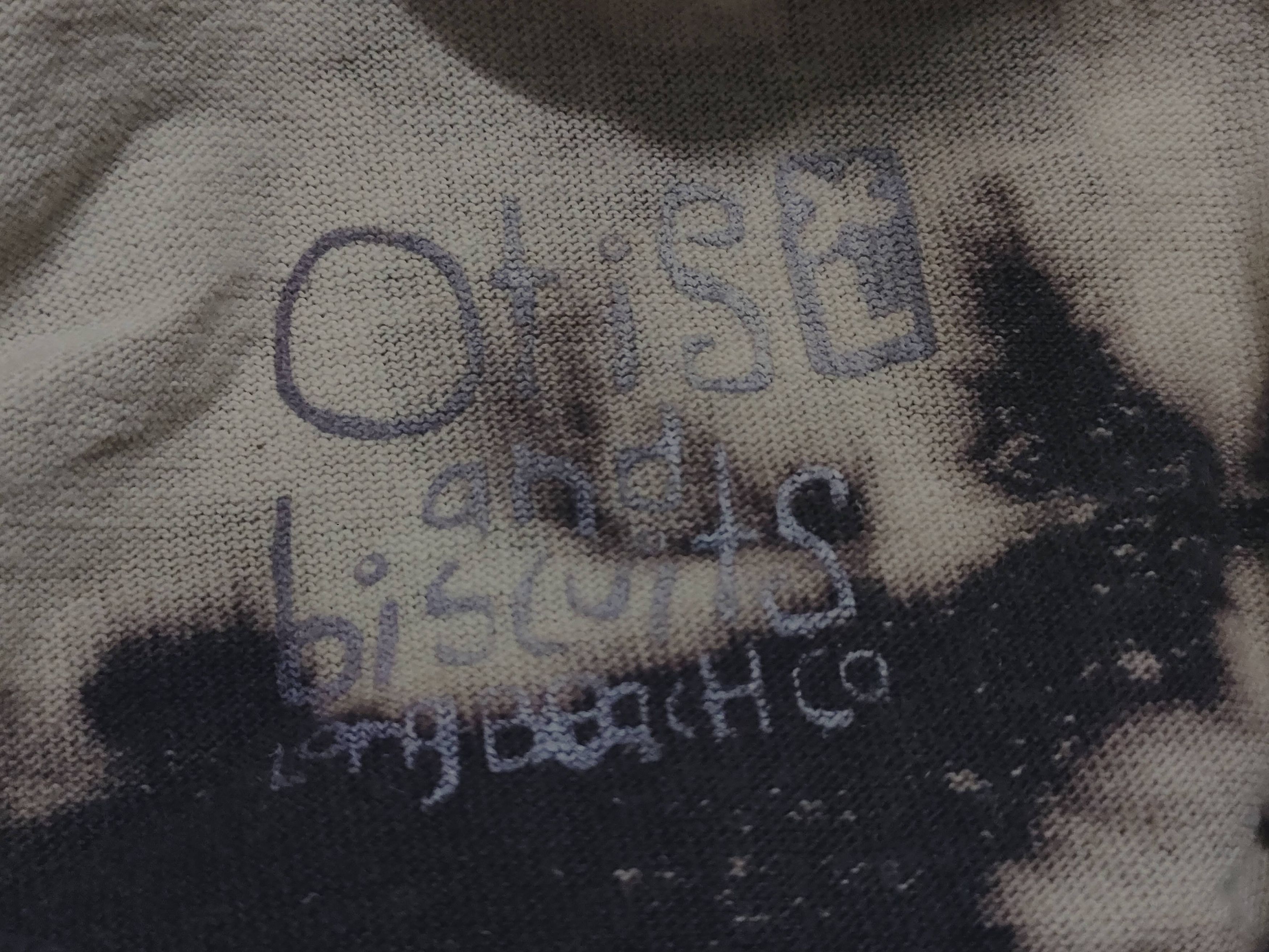 Band Tees Vintage Otis Design Asic Wash TieDye Punk GBH Music Rock Tee Size US XL / EU 56 / 4 - 3 Thumbnail