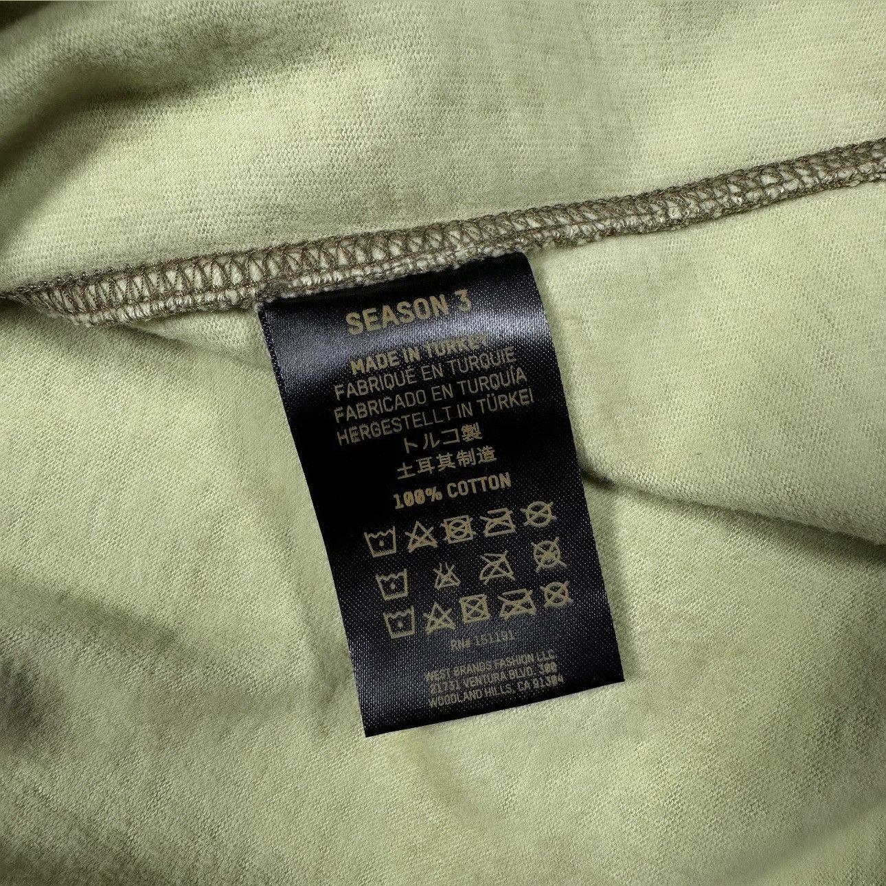 Yeezy SEASON 3 CAMO OVERSIZED TEE Size US M / EU 48-50 / 2 - 5 Thumbnail