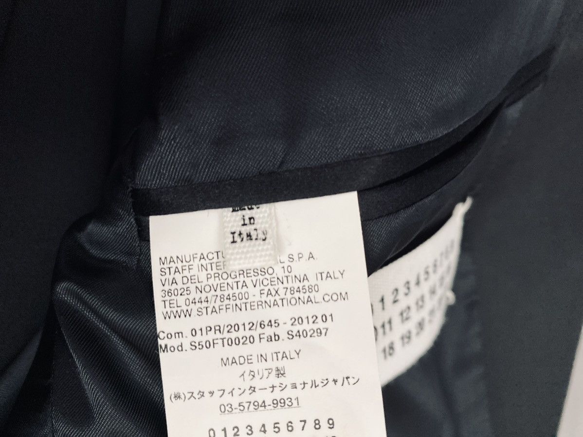 Maison Margiela Maison Margiela 🇮🇹 Black Wool Shawl Lapel 2-btn Tux 50R NWT Size 40R - 16 Thumbnail