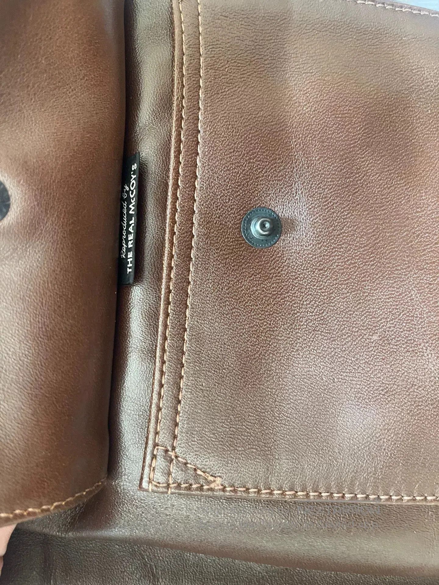 The Real McCoy's the real mccoy's a2 leather pilot jacket. Size US M / EU 48-50 / 2 - 5 Thumbnail