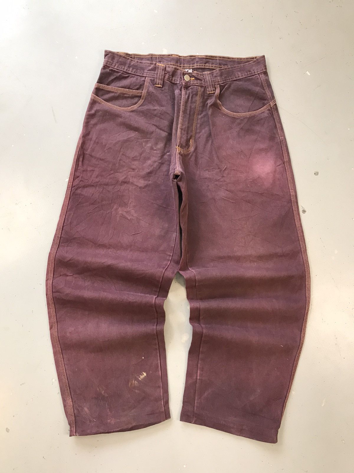 Vintage Vintage acmebilt clothing big pocket baggy fit denim Size US 36 / EU 52 - 1 Thumbnail