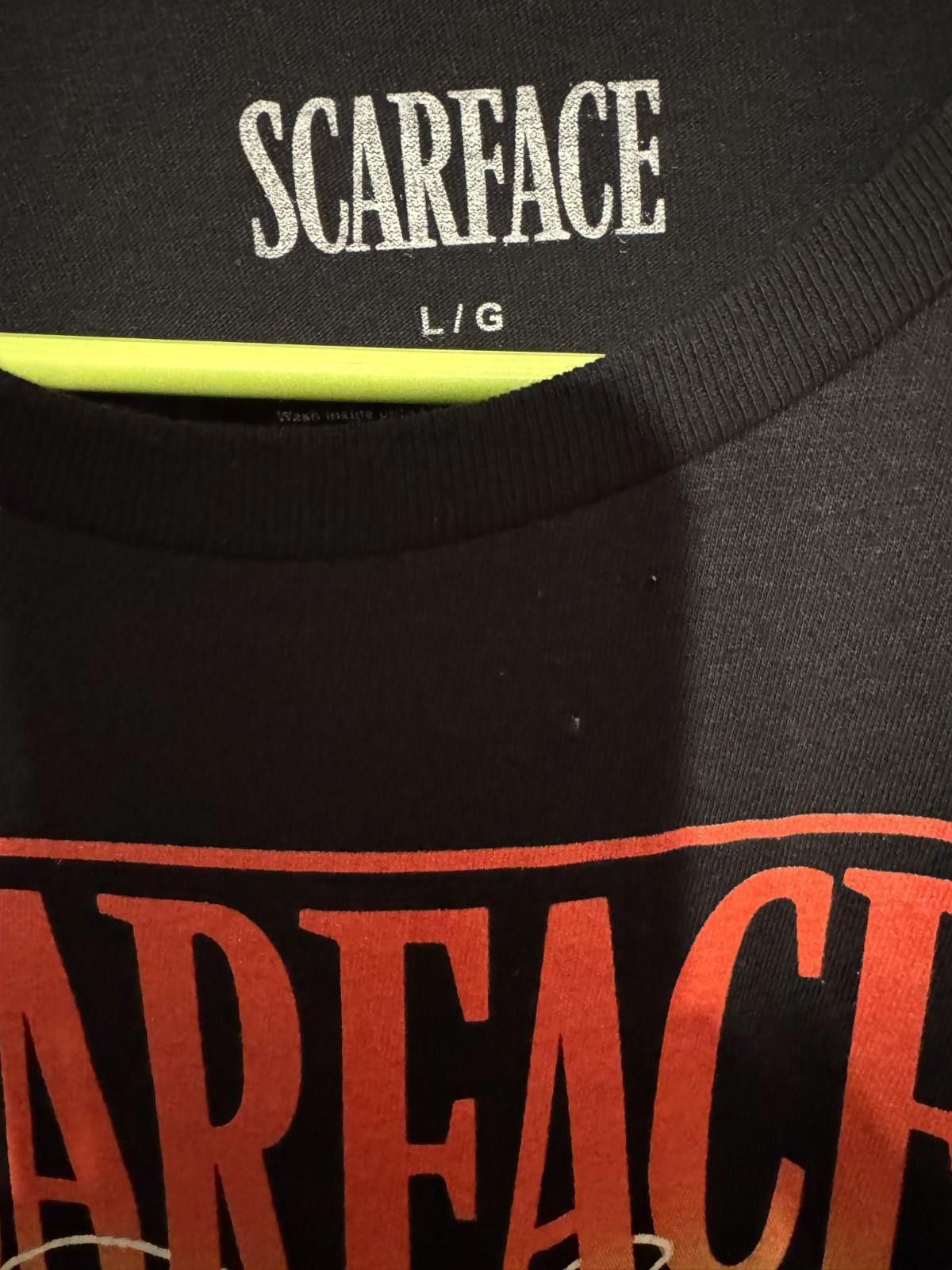 Surface To Air Scarface Movie Logo T Shirt Men Sz L Black New Without Tags Size US L / EU 52-54 / 3 - 4 Thumbnail
