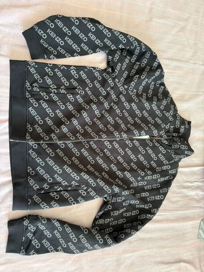 Kenzo KENZO Thin velvet zipper hoodie Size US L / EU 52-54 / 3 - 1 Thumbnail
