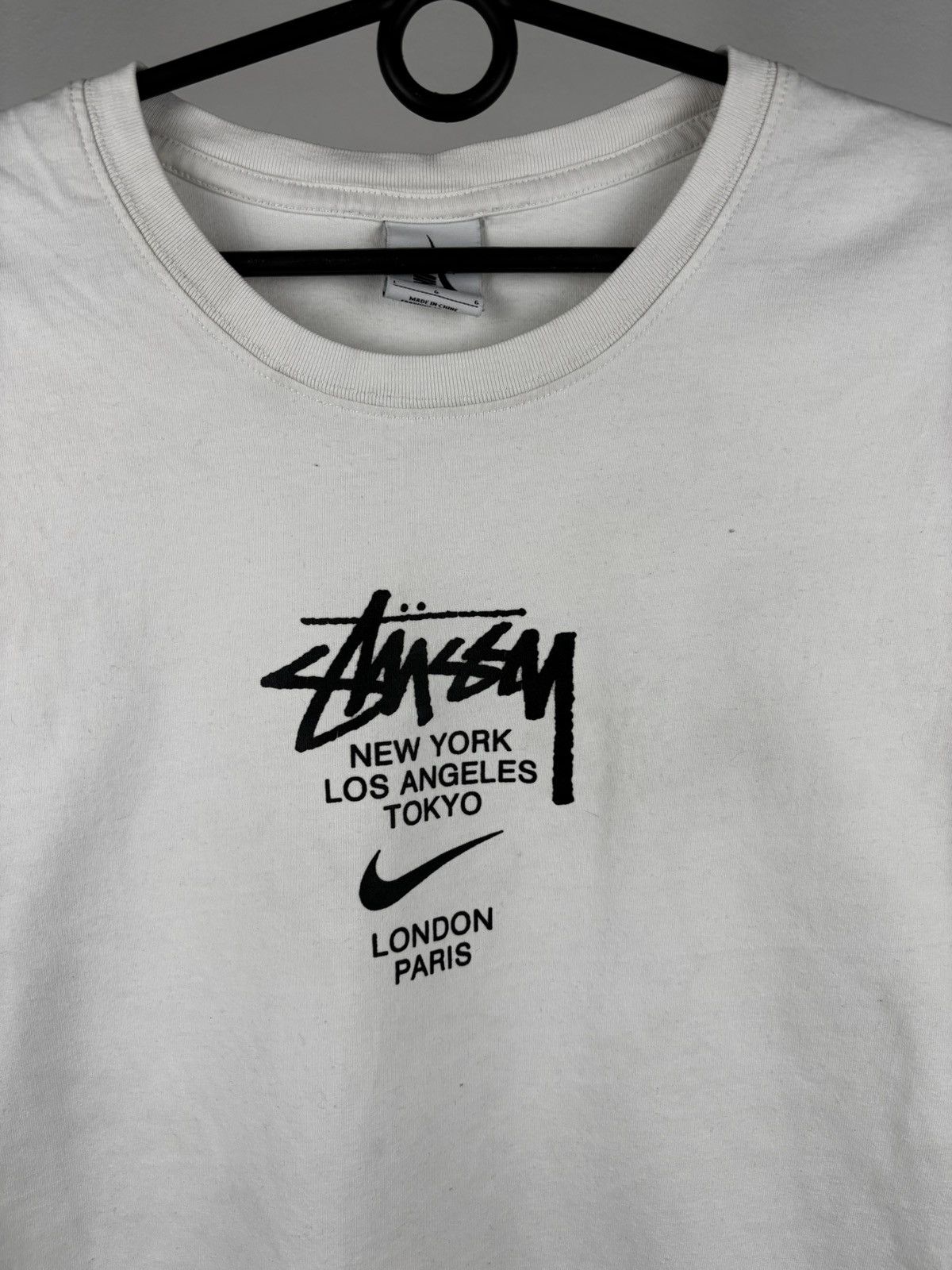 Nike × Stussy Stussy Collab Nike t shirt size M-L Size US M / EU 48-50 / 2 - 2 Thumbnail