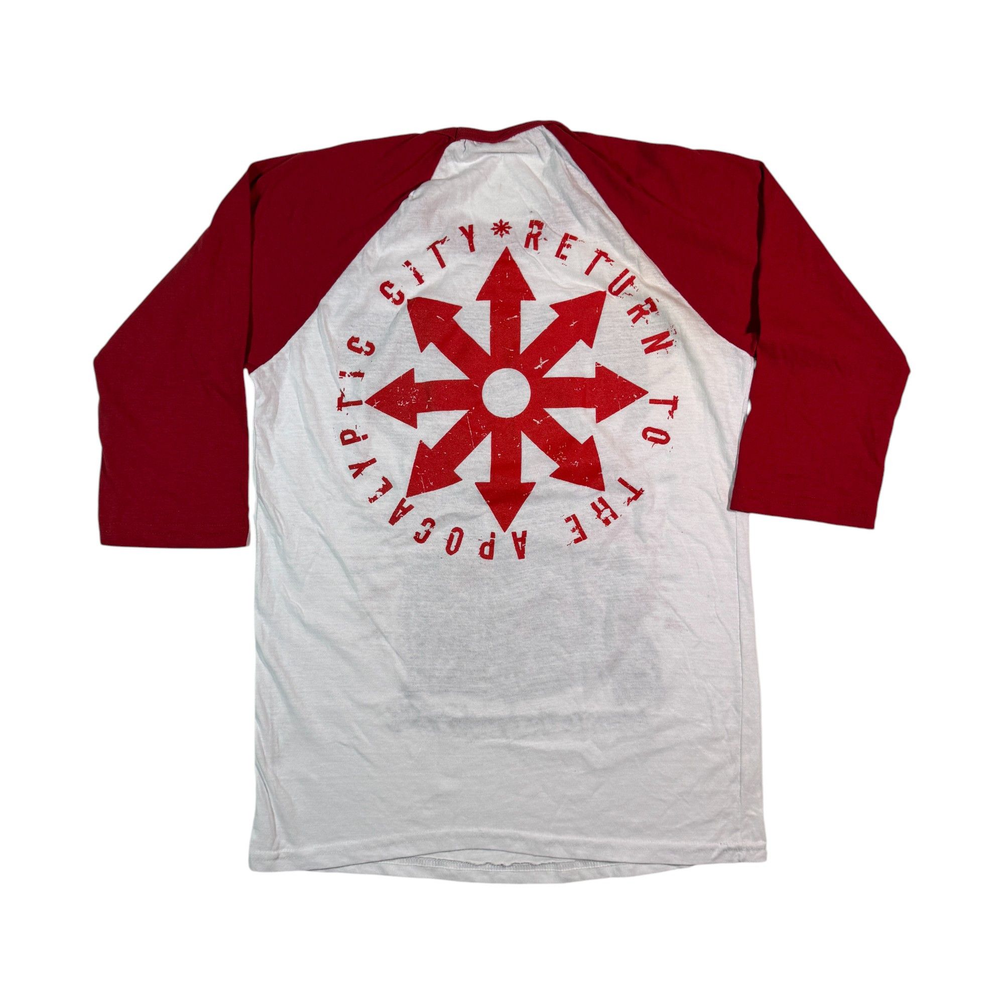 Band Tees Testament Return to the Apocaliptic City 3/4 Sleeve Raglan Size US M / EU 48-50 / 2 - 2 Thumbnail