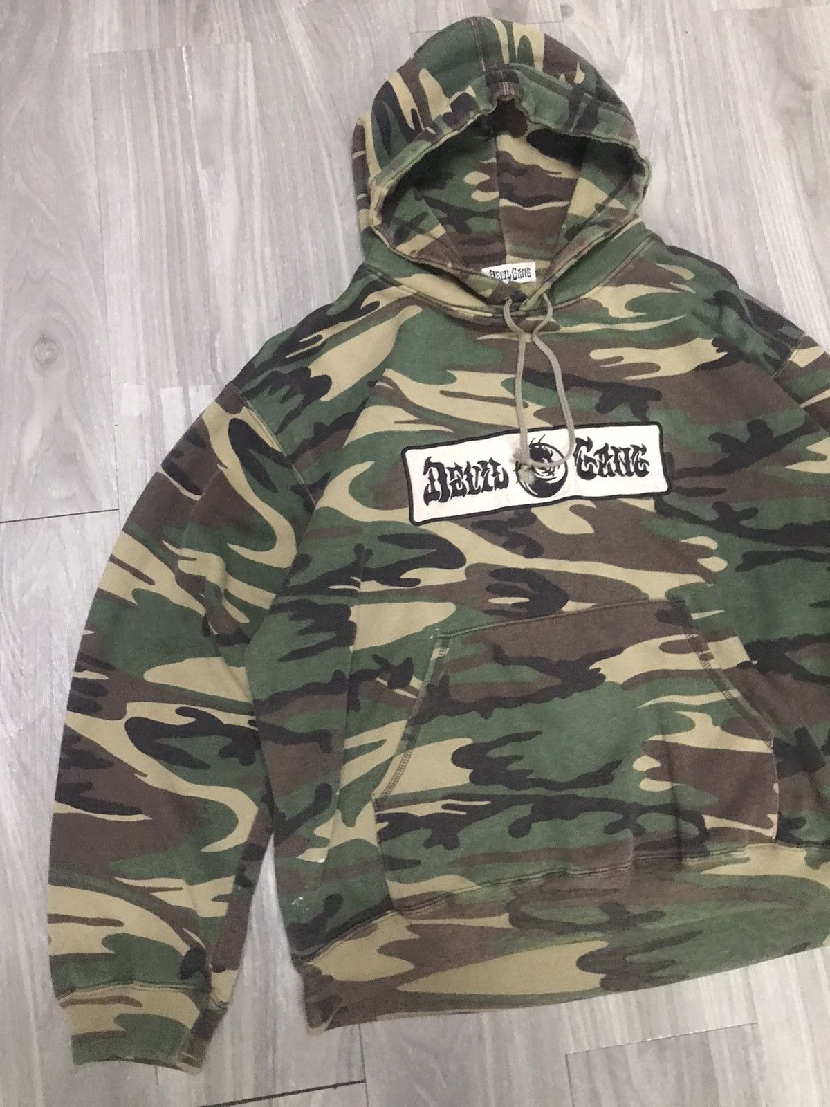 Rap Tees × Vintage Vintage DEVIL GANG - CAMOUFLAGE Hoodies Size US L / EU 52-54 / 3 - 11 Thumbnail