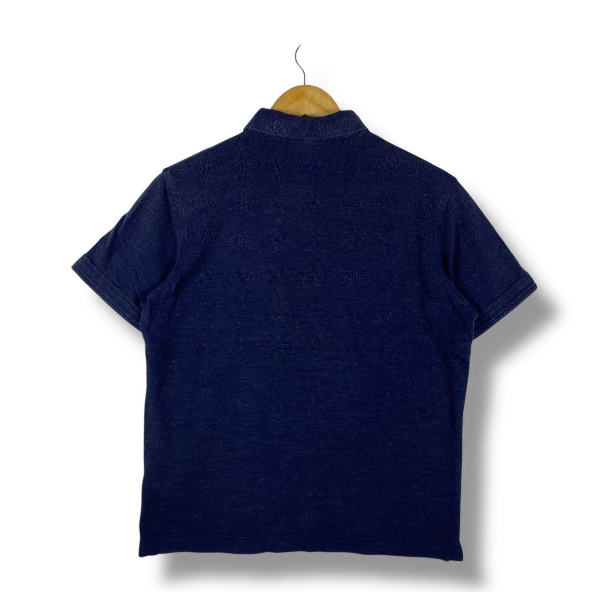 Japanese Brand × Mackintosh MACKINTOSH LONDON Indigo Pocket Polo Shirt Large Size Size US L / EU 52-54 / 3 - 5 Thumbnail