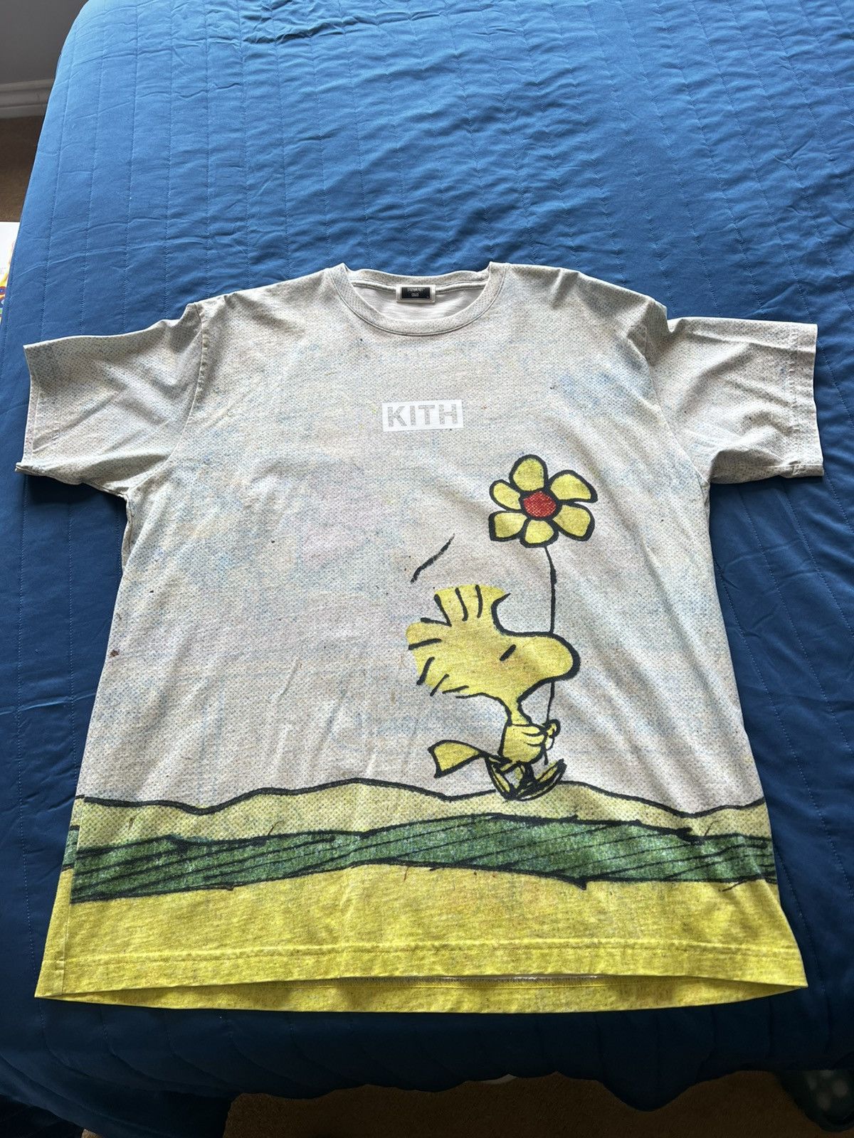 Kith KITH x Peanuts Woodstock Flower XL T-Shirt Size US XL / EU 56 / 4 - 1 Thumbnail