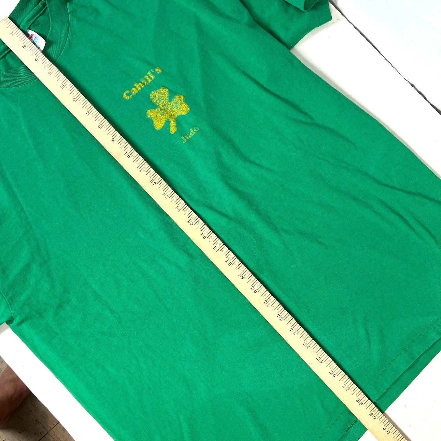 Hanes Cahill's Judo Vtg Mens T-Shirt size XL Danzan Ryu Hanes Sing Size US XL / EU 56 / 4 - 12 Thumbnail