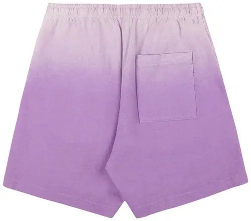 Sporty & Rich o1mle0525 Serif Logo Embroidered Gym Shorts in Purple Size 30" / US 8 / IT 44 - 2 Thumbnail