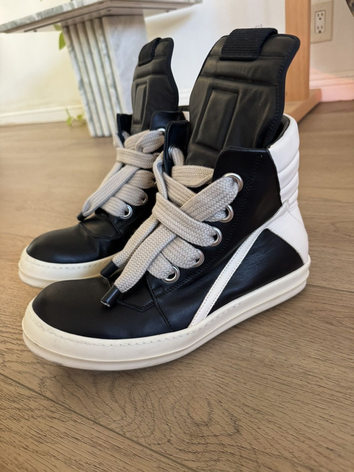 Rick Owens Jumbo Lace Geobaskets Size US 11 / EU 44 - 3 Thumbnail