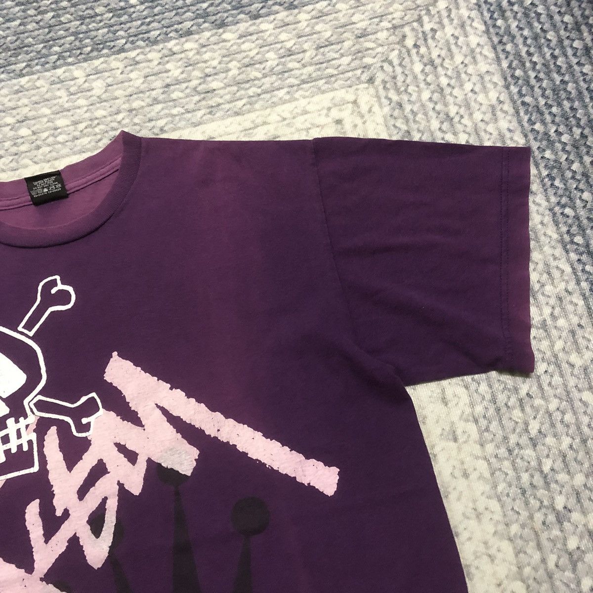 Stussy 🔥Rare Sunfaded Vintage Stussy ‘Rat Patrol’ Multilogo Tees Size US XL / EU 56 / 4 - 5 Thumbnail