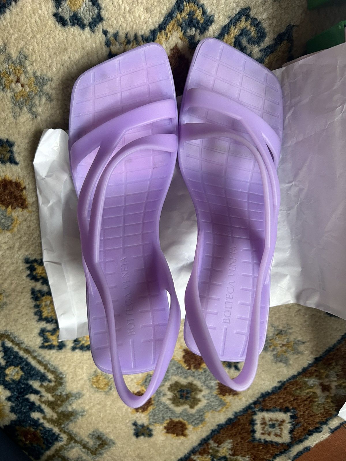Bottega Veneta Bottega Veneta Jimbo Slingback Sandal Size US 7 / IT 37 - 19 Thumbnail