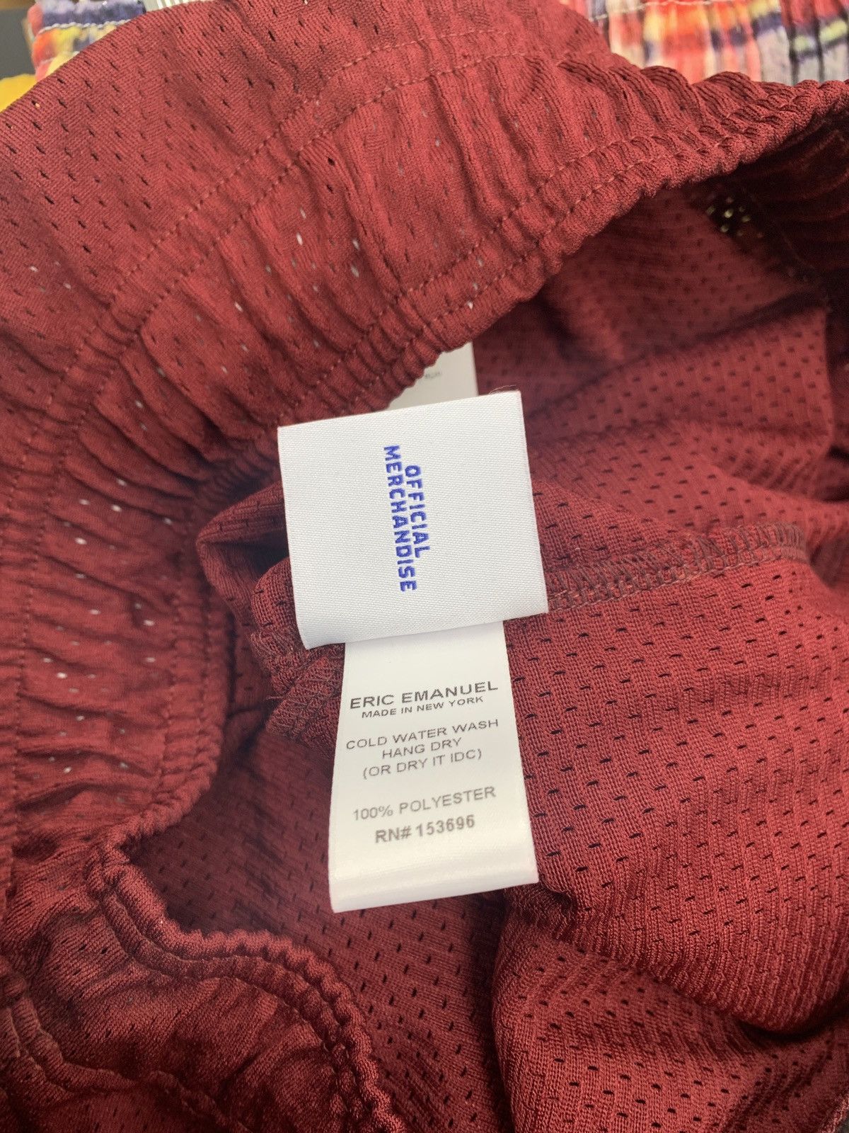 Eric Emanuel Eric Emanuel EE Basic Indiana Short "Crimson/Red" Size US 32 / EU 48 - 5 Thumbnail
