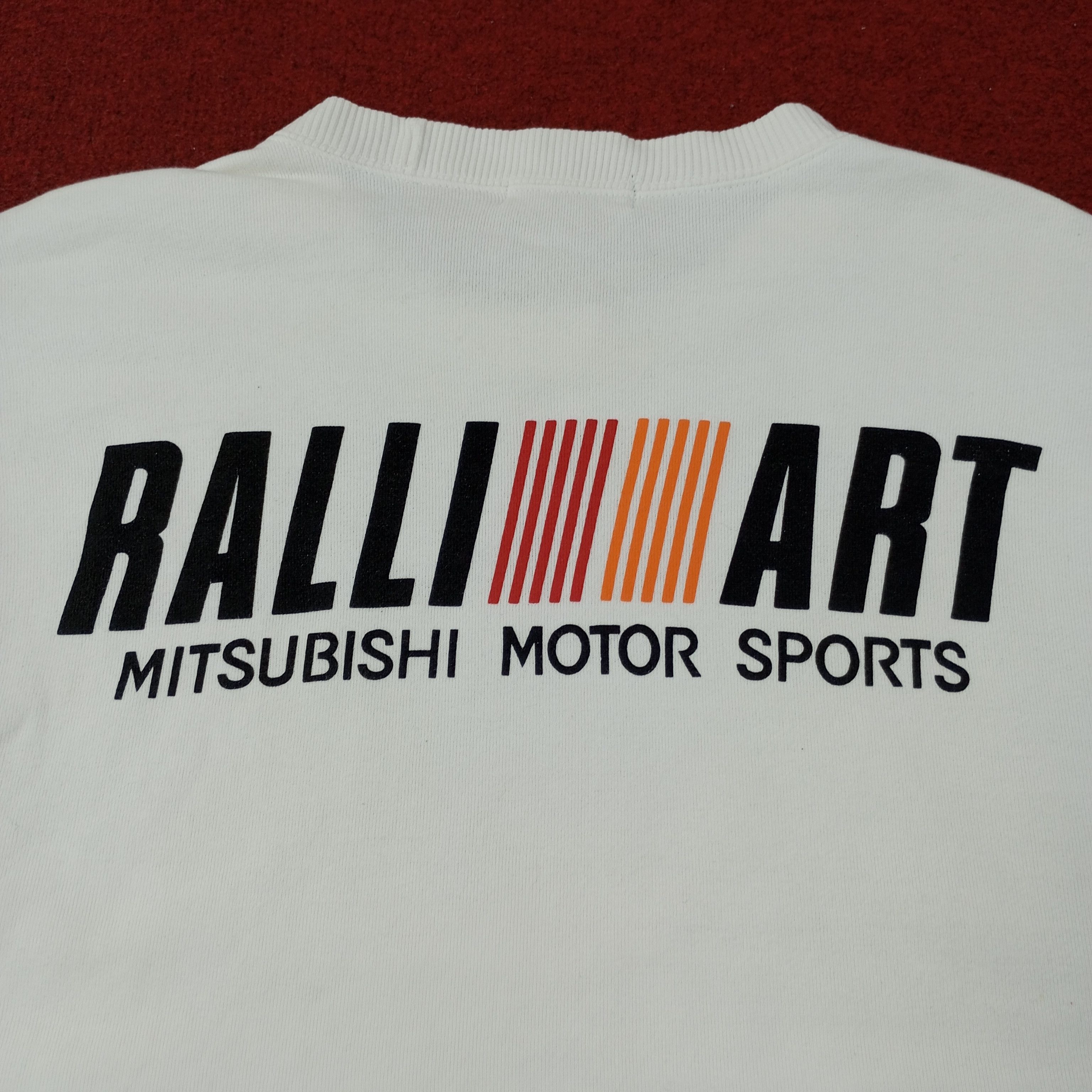 Japanese Brand Mitsubishi Ralli Art Motor Sports Sweatshirt c240n17 Size US L / EU 52-54 / 3 - 2 Thumbnail
