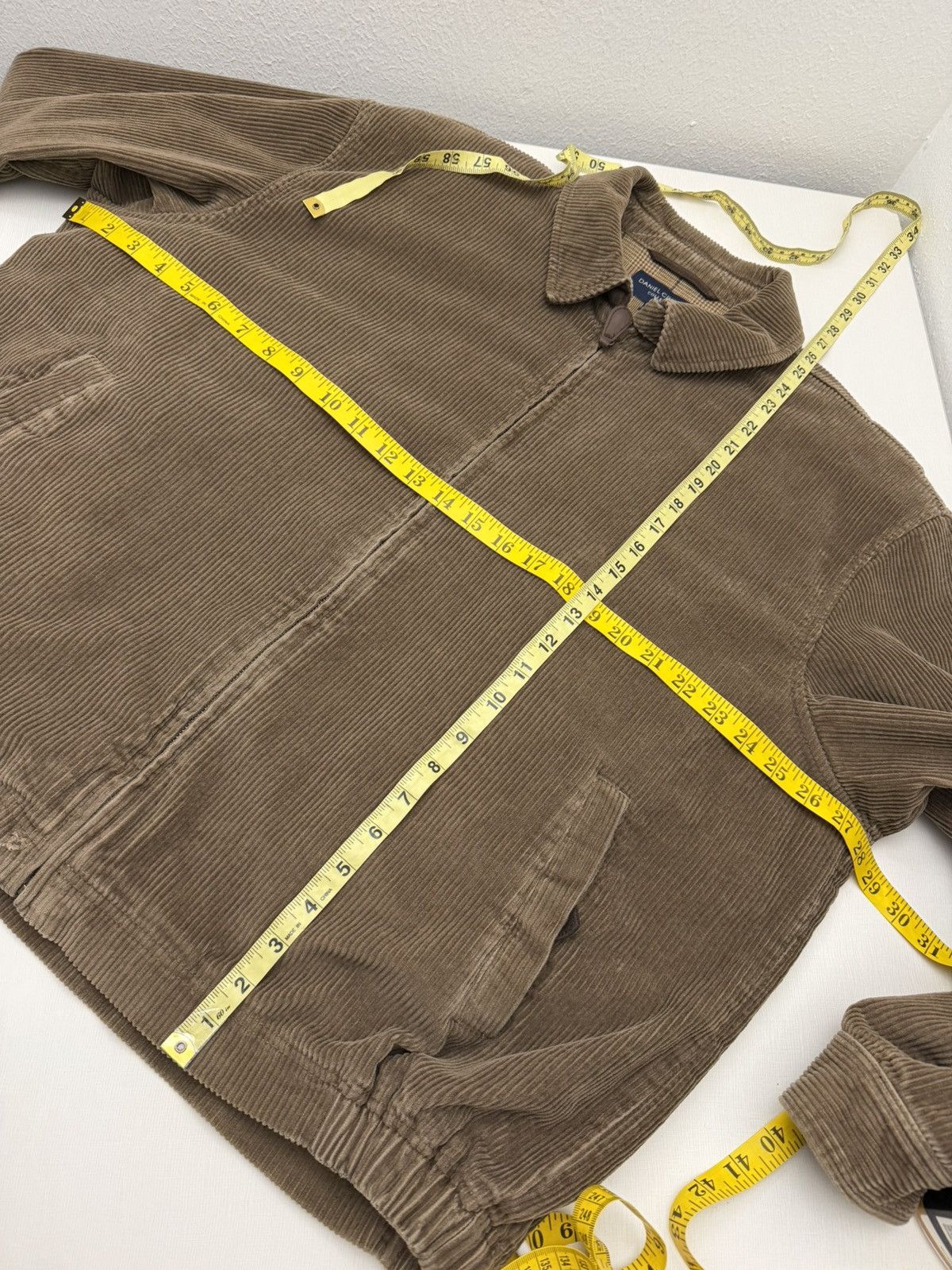 Daniel Cremieux Daniel Cremieux Corduroy Heavyweight Bomber Jacket Lined L Size US L / EU 52-54 / 3 - 9 Thumbnail