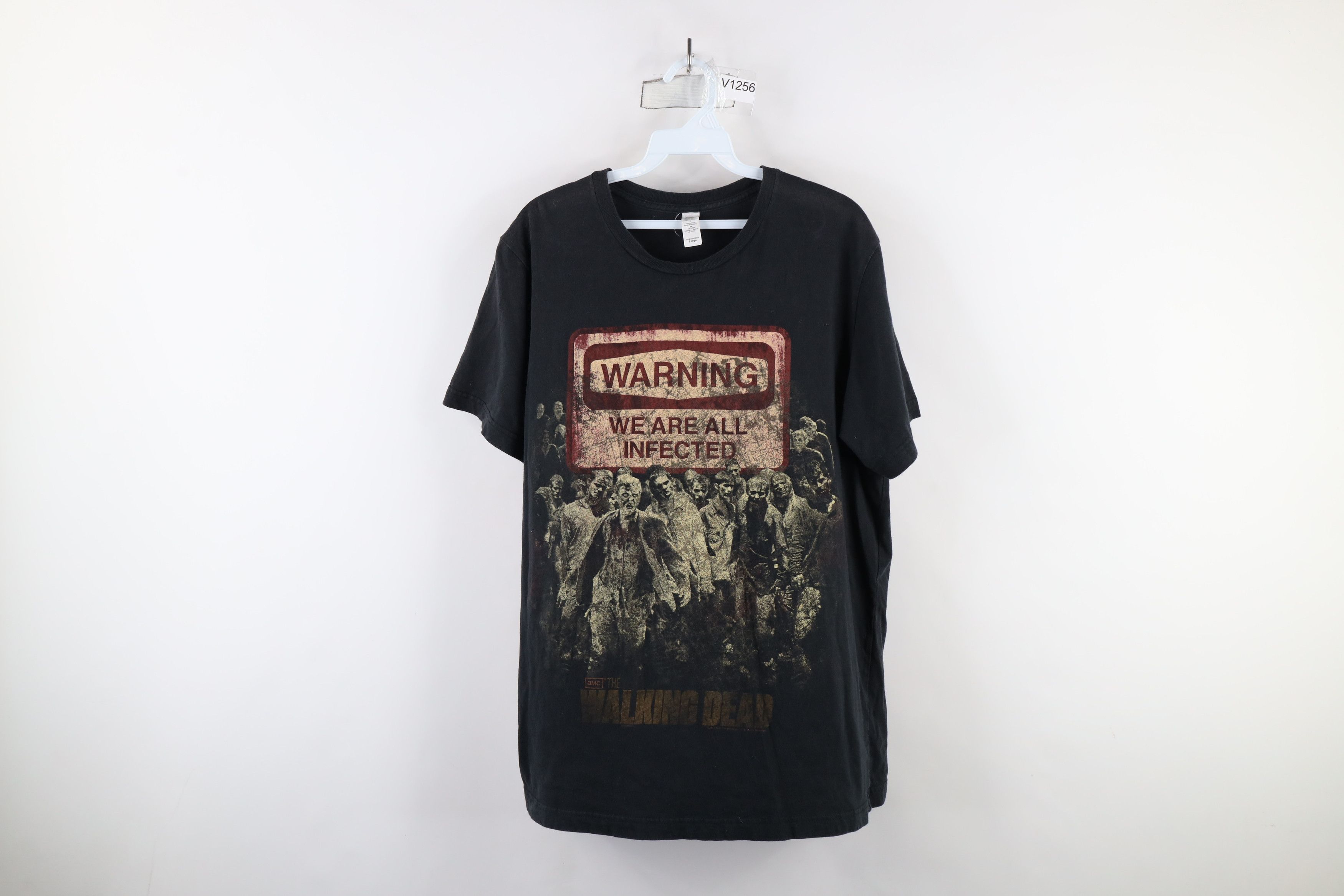 Vintage Vintage Y2K The Walking Dead Zombies All Over Print T-Shirt Size US L / EU 52-54 / 3 - 1 Thumbnail