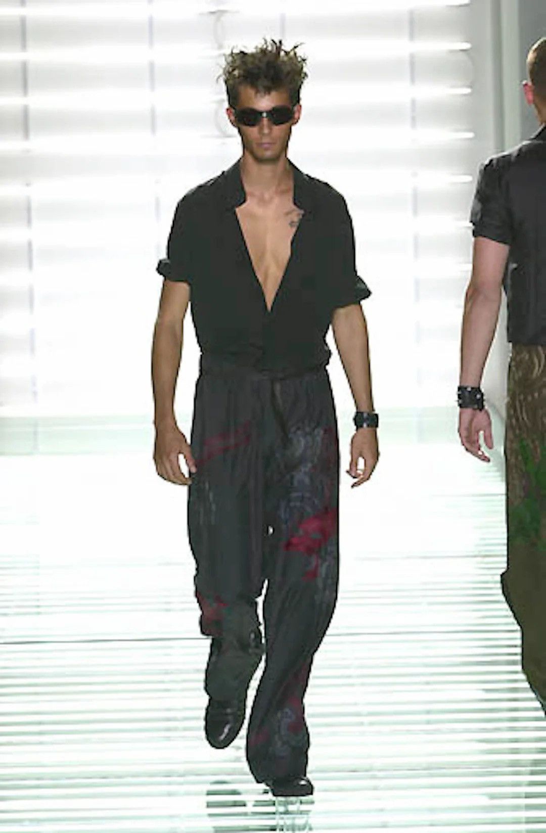 Gucci SS2001 Runway Silk Karate Pants w/ Dragon Embroidery Size US 32 / EU 48 - 6 Thumbnail