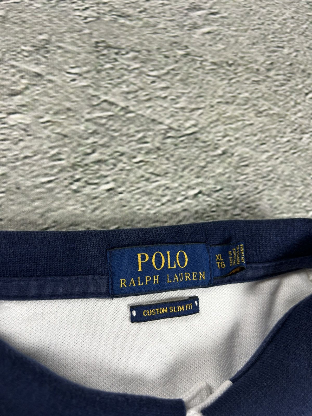 Ralph Lauren Chief Keef Polo Ralph Lauren vintage big pony white navy Size US XL / EU 56 / 4 - 3 Thumbnail