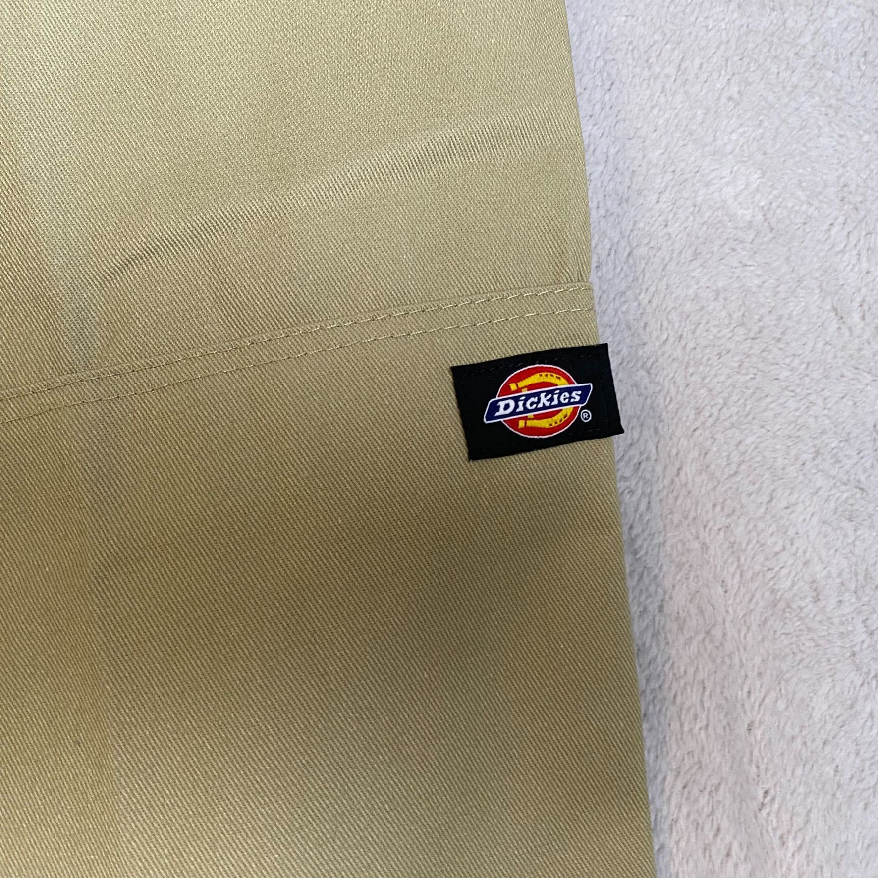 Dickies Dickies Mens Work Pants Khaki 44x32 Loose Fit Cotton Polyest Size US 44 / EU 60 - 2 Thumbnail